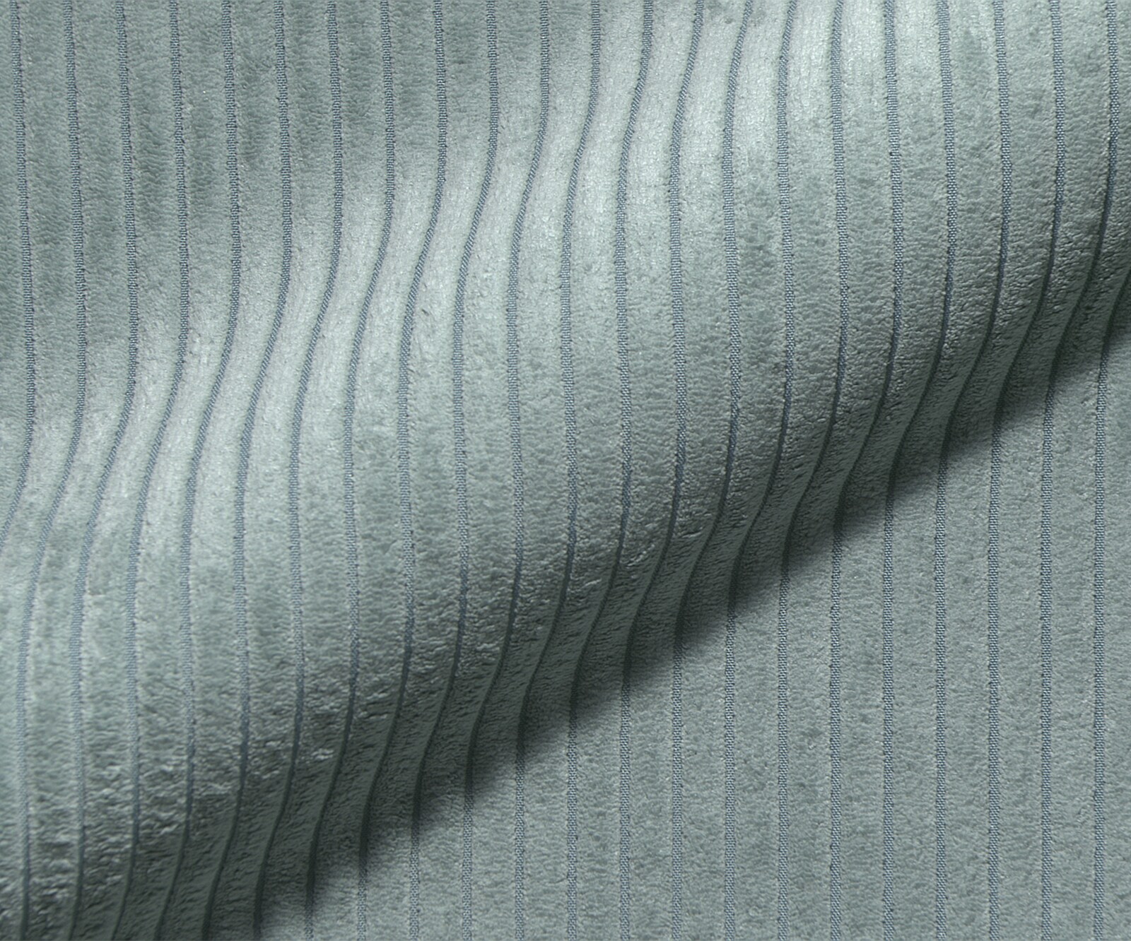 Stoffmuster Cord Pastellblau