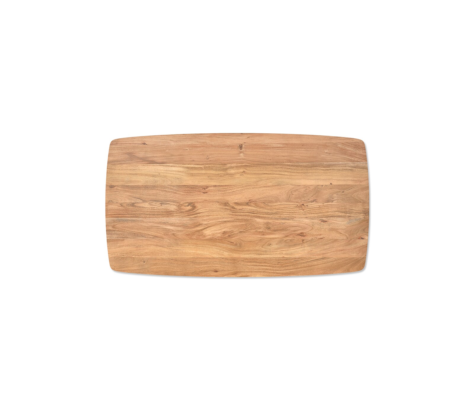 Esstisch Edge Boot 180x90 Akazie Natur Edelstahl Breit Schweizer Kante 3 Esstisch Edge Boot 180x90 Akazie Natur Edelstahl Breit Schweizer Kante 3