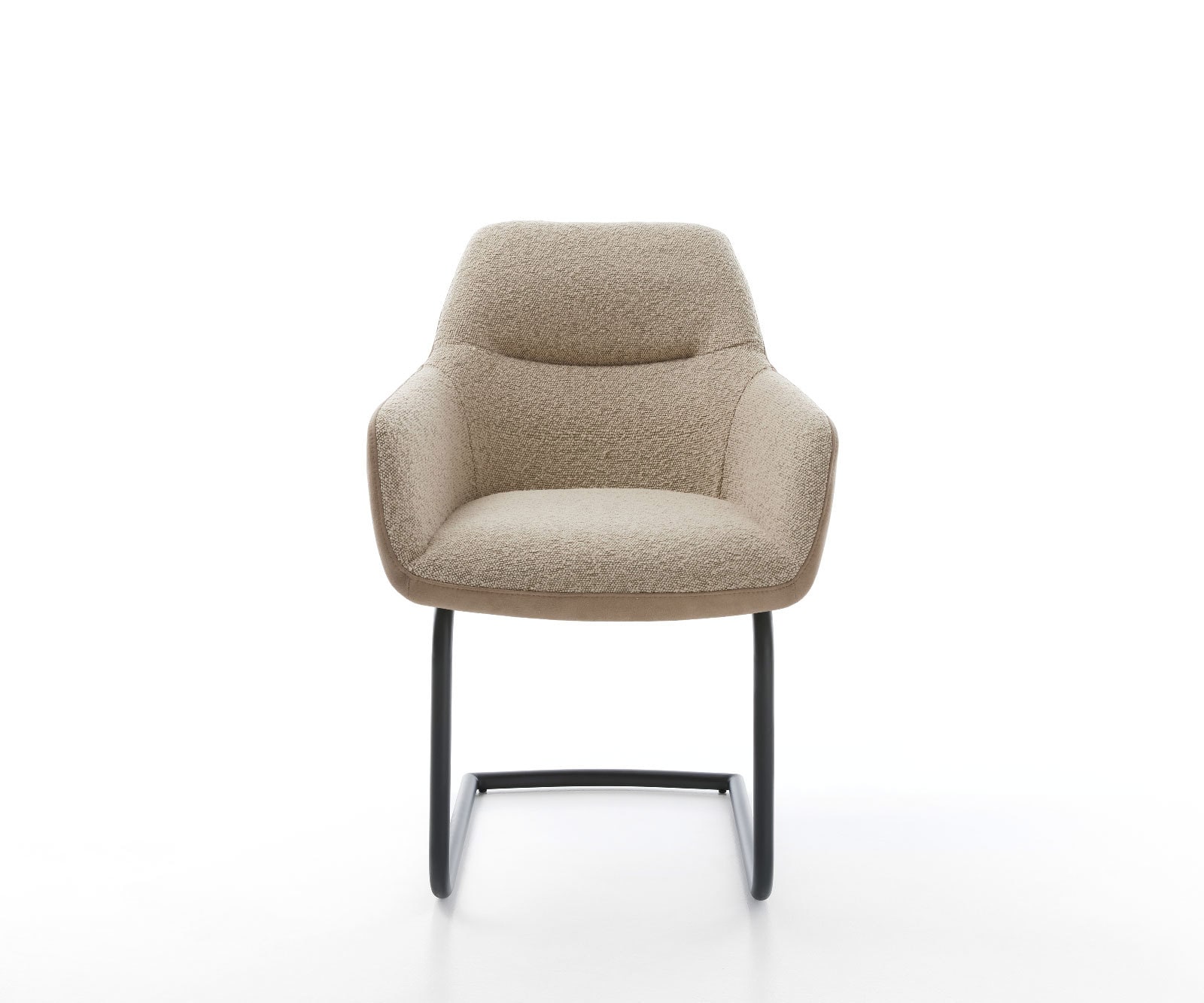 Cantilever Pejo-Flex tissu mixte couleur boue pied cantilever rond noir ressorts ensachés 1 Cantilever Pejo-Flex tissu mixte couleur boue pied cantilever rond noir ressorts ensachés 1
