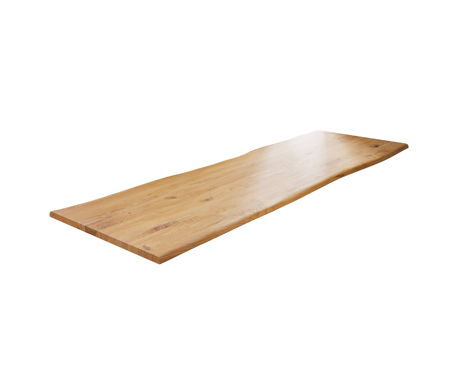 Plateau-de-table-à-manger Edge 260x100x2,5-3 chêne nature Live-Edge