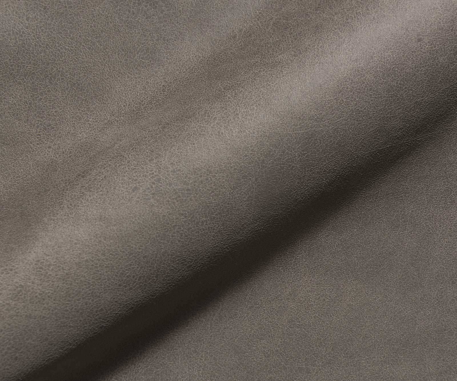 Esszimmerstuhl Abelia-Flex mit Armlehnen Mikrofaser Taupe Vintage Kreuzgestell konisch Edelstahl 2
