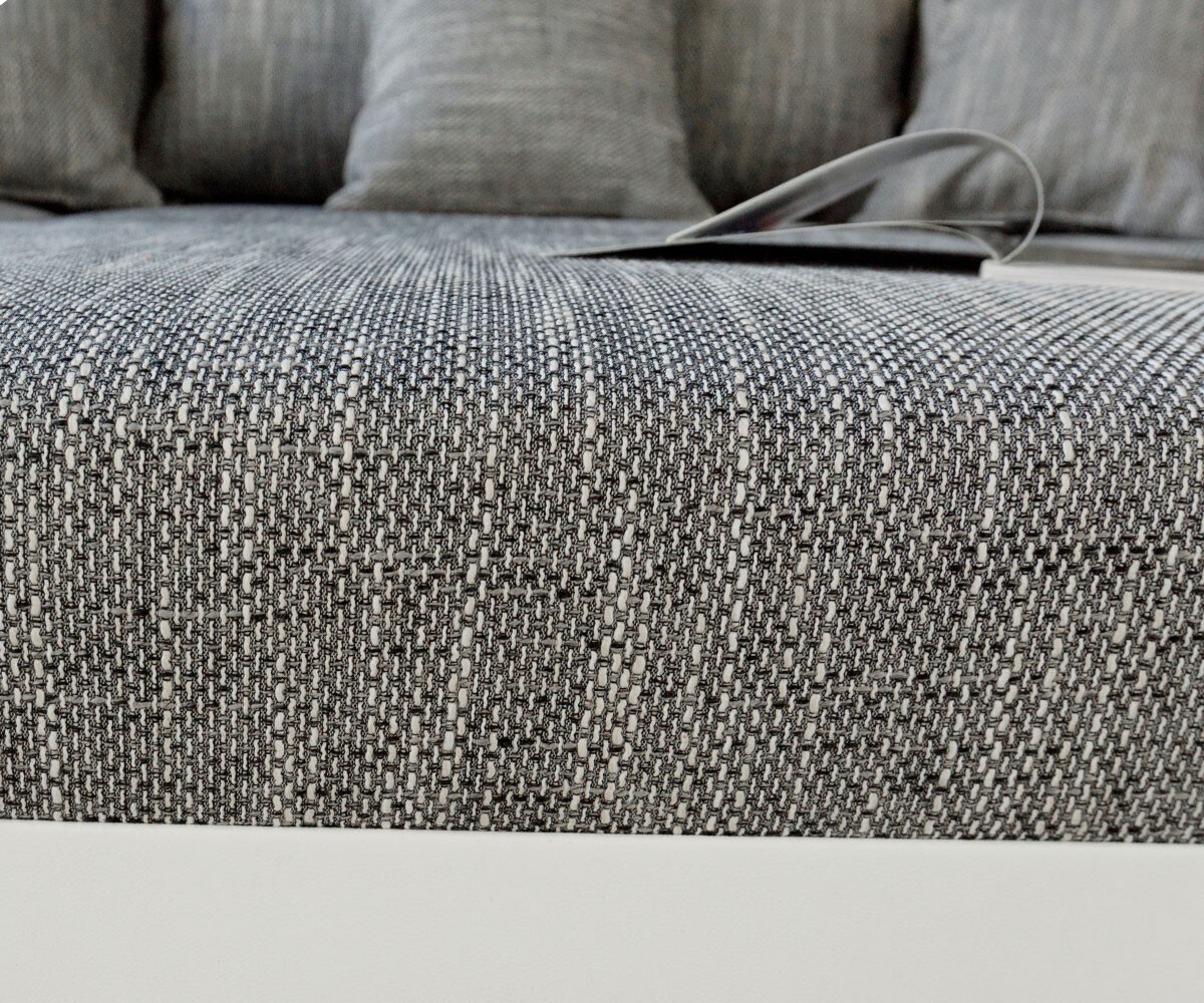 Canapé Clovis blanc gris clair canapé modulaire  accoudoir salon 7