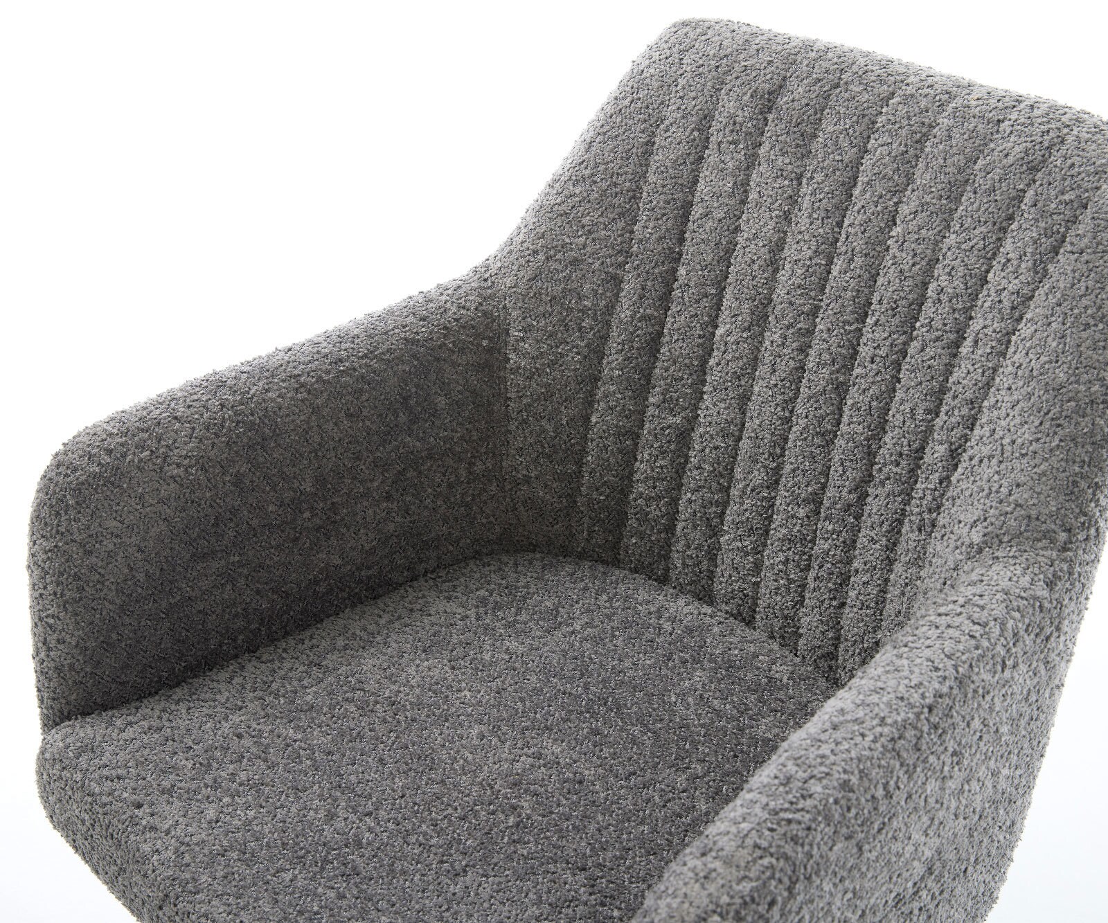 Freischwinger Greg-Flex Bouclé Grau Freischwinger flach Schwarz Taschenfederkern 3 Freischwinger Greg-Flex Bouclé Grau Freischwinger flach Schwarz Taschenfederkern 3