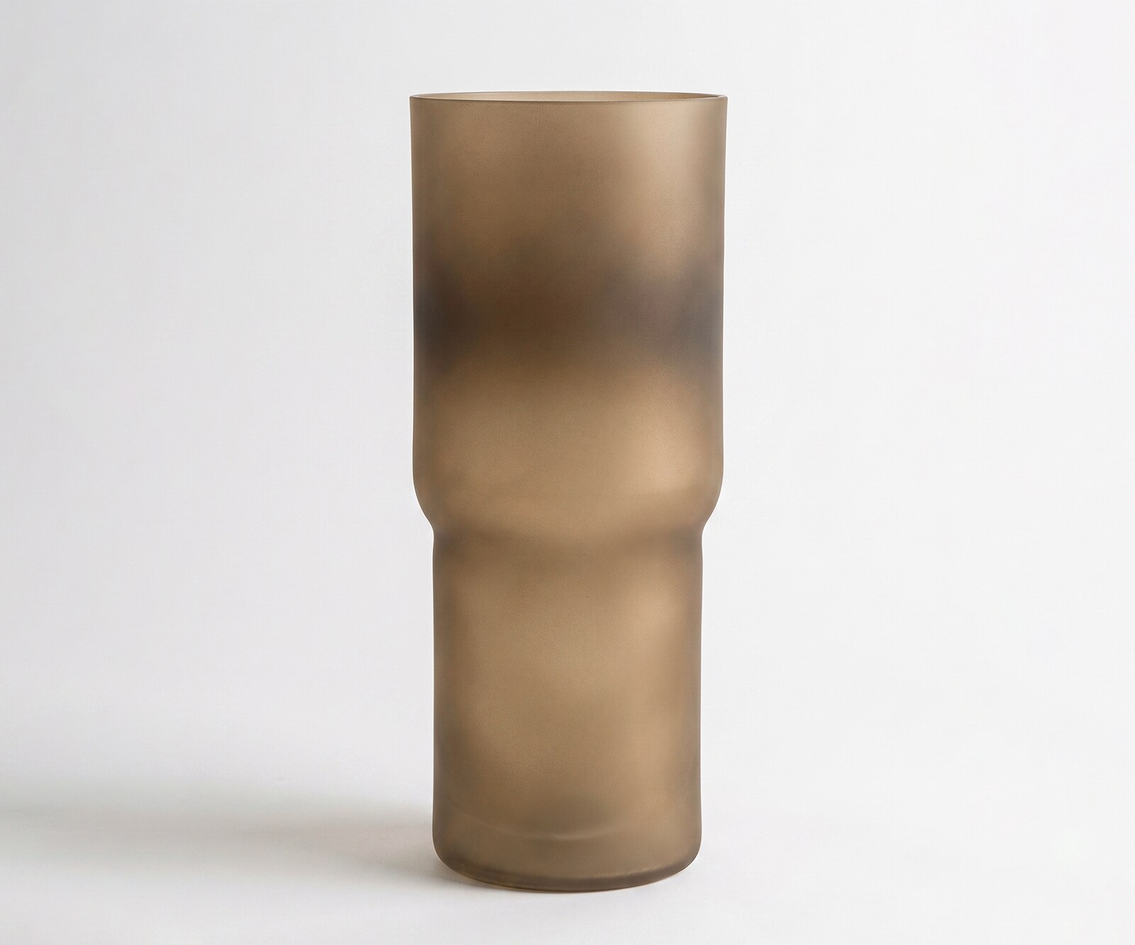 Vase Columna l20 x P20 x H49 cm Verre Aurum Soufflé à la bouche