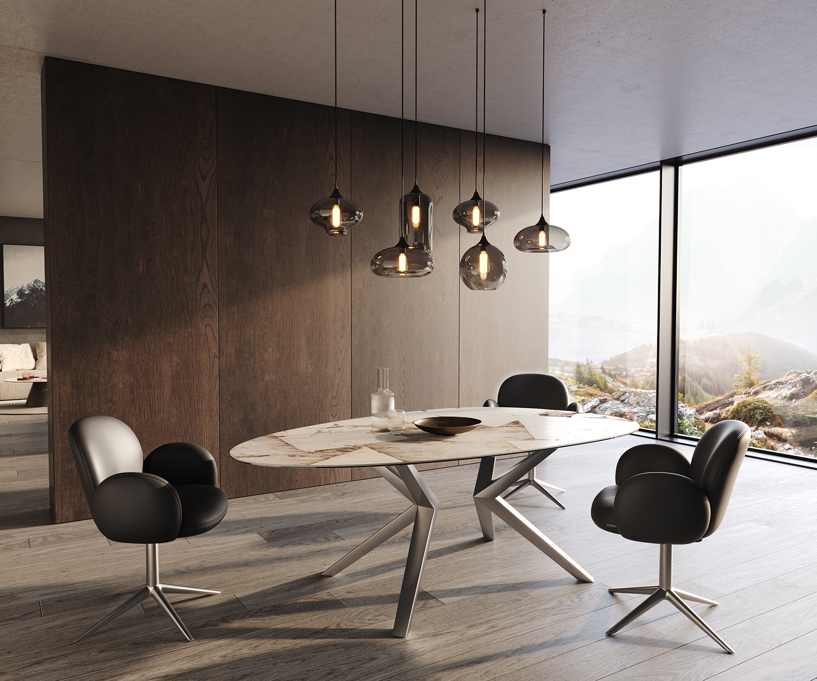 Tischgestell Zenthara kantig Edelstahl (2er-Set) 1 Tischgestell Zenthara kantig Edelstahl (2er-Set) 1