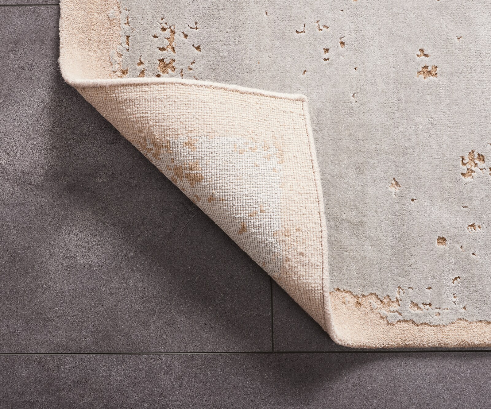 Teppich Handgeknüpft Urban Pause 240x310 cm Steingrau by Jaipur Rugs 4 Teppich Handgeknüpft Urban Pause 240x310 cm Steingrau by Jaipur Rugs 4