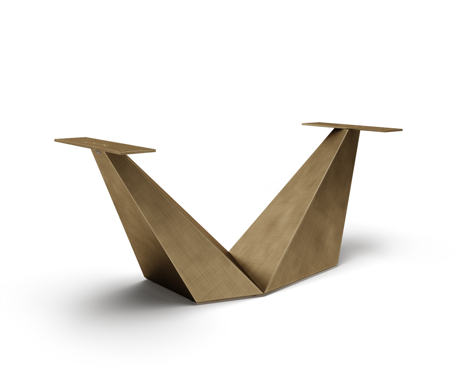 Tischgestell Prisma Metallic Gold 1