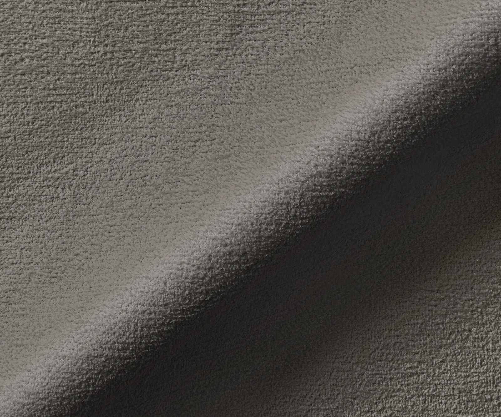 Drehstuhl Kaira-Flex Bouclé Soft Schlamm Kreuzgestell breit Edelstahl 360° drehbar Wippfunktion 3