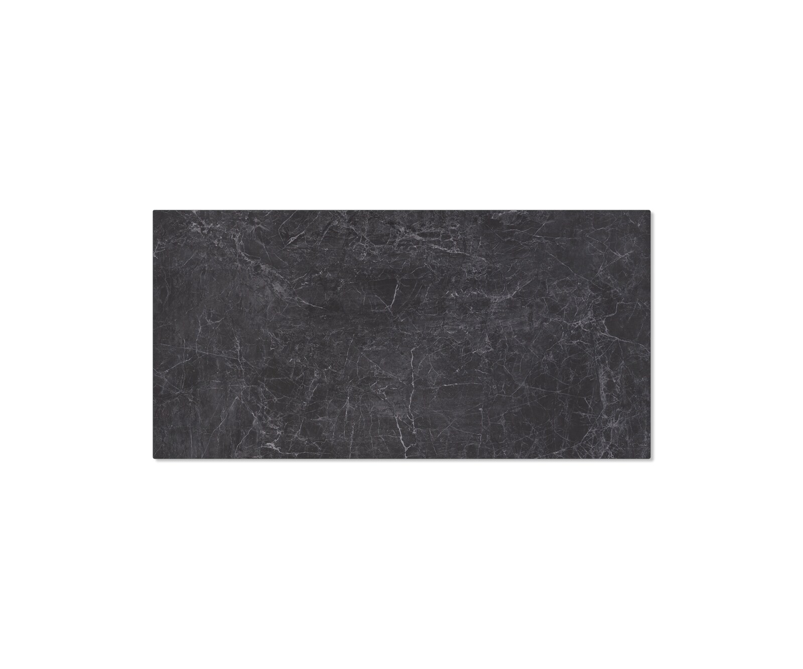 Table-à-manger Edge 200x100cm Laminam® céramique gris V-pieds milieu noir 4