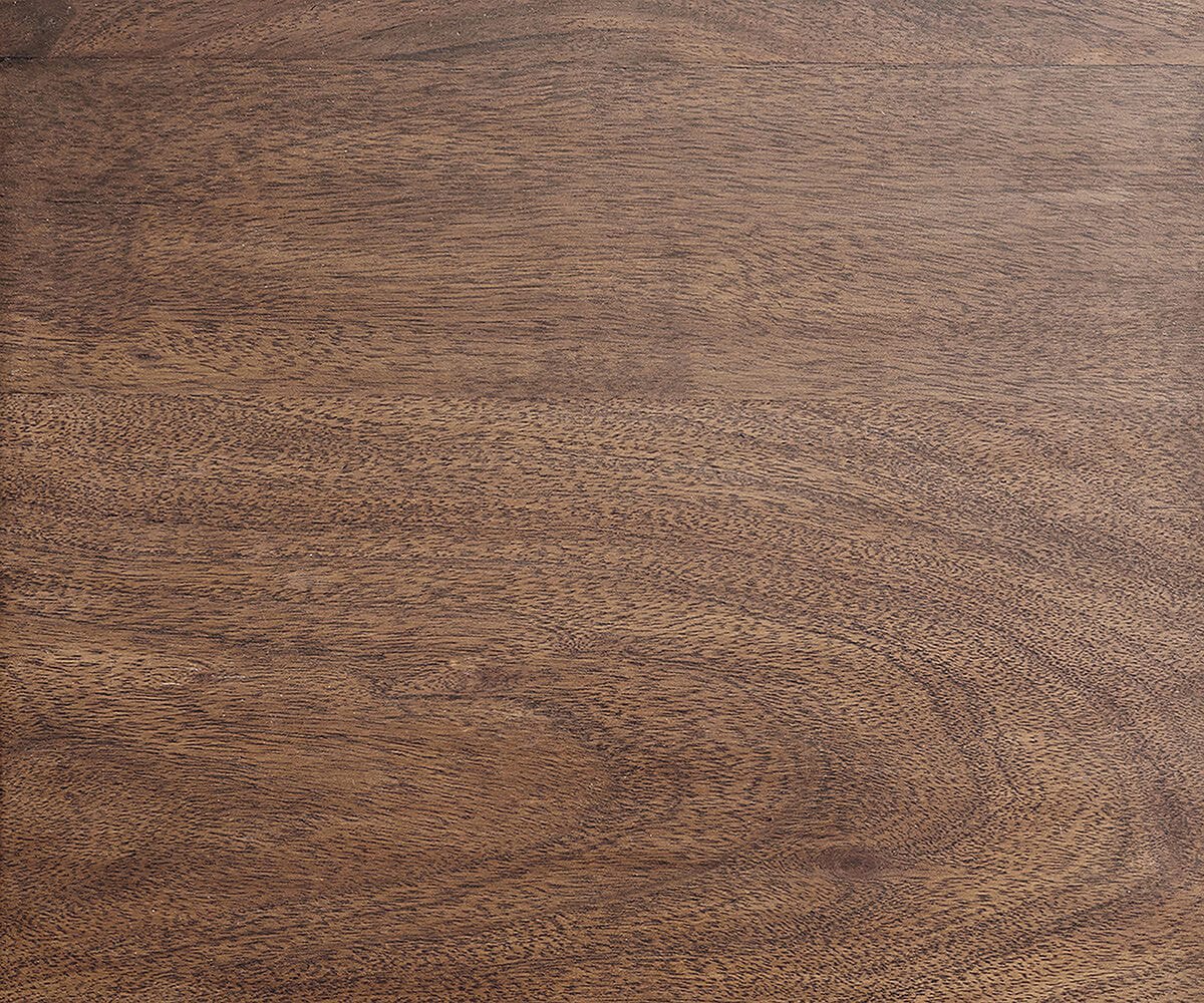 Table-à-manger Edge 200x100 XL acacia marron acier inoxydable large Live-Edge 3