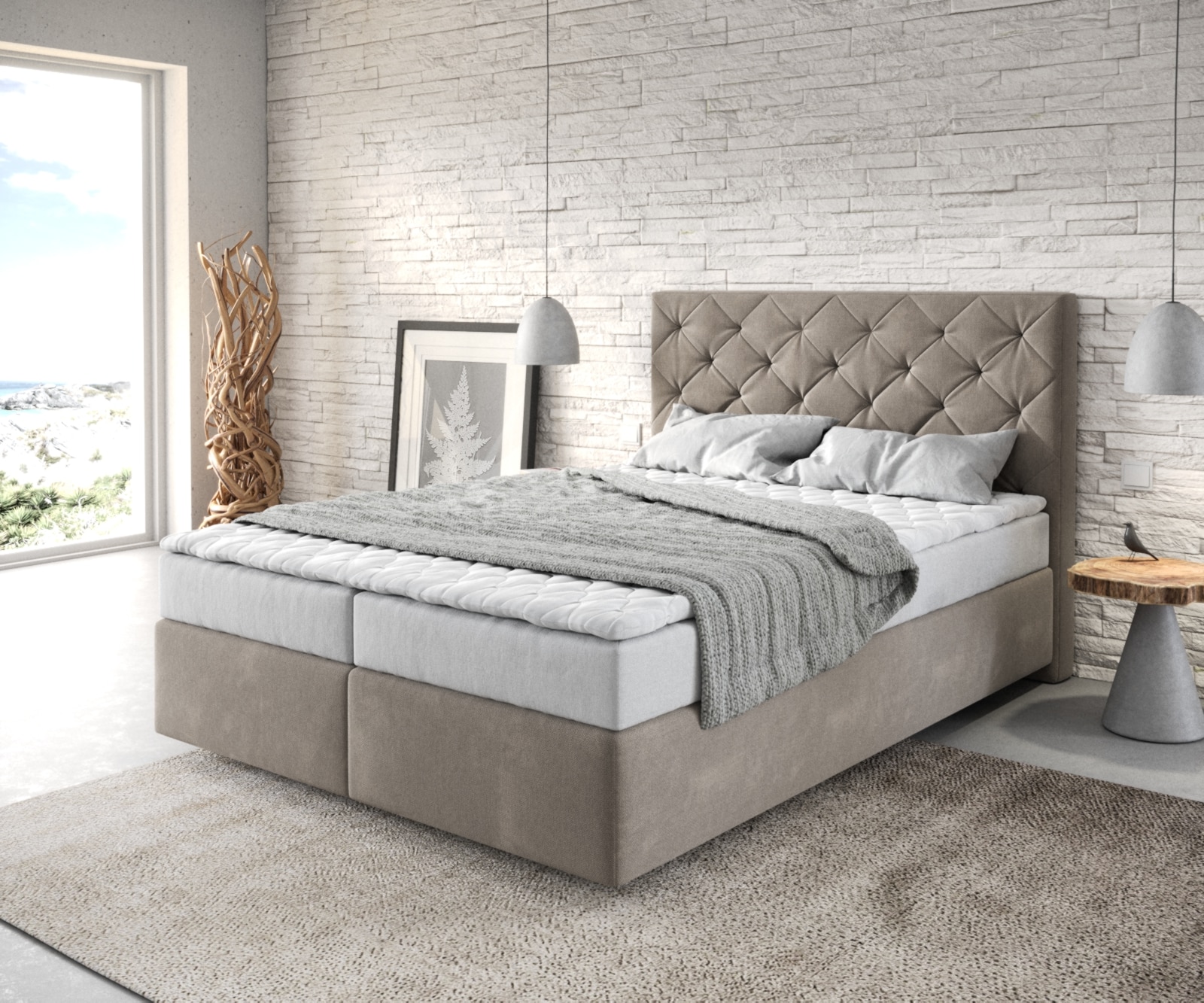 Boxspringbett Dream-Great mit Matratze und Topper 4 Boxspringbett Dream-Great mit Matratze und Topper 4