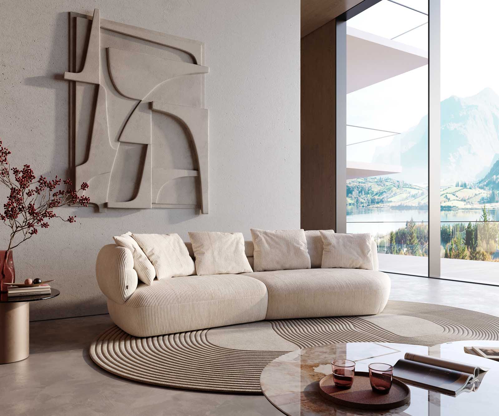 Big-Sofa Roya 320x140 cm