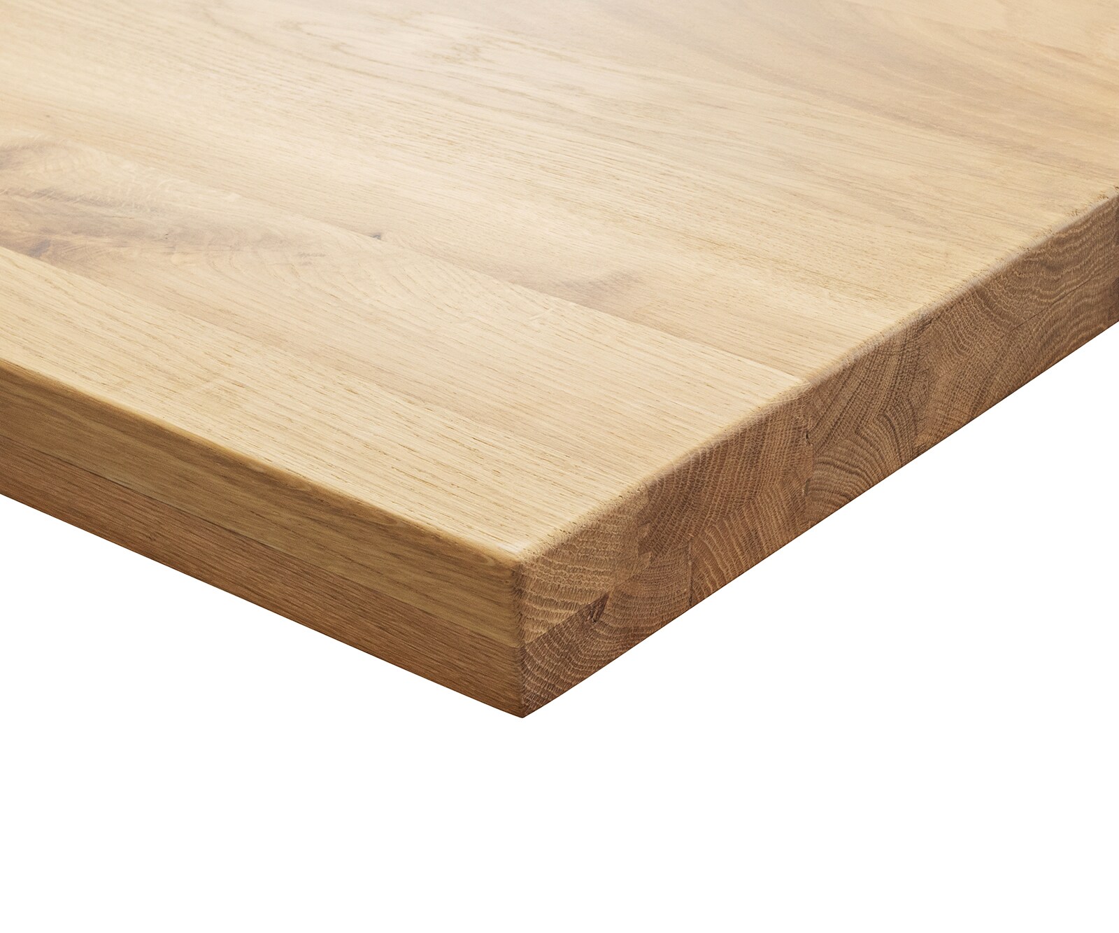 Esstischplatte Edge 300x100 cm Eiche Natur