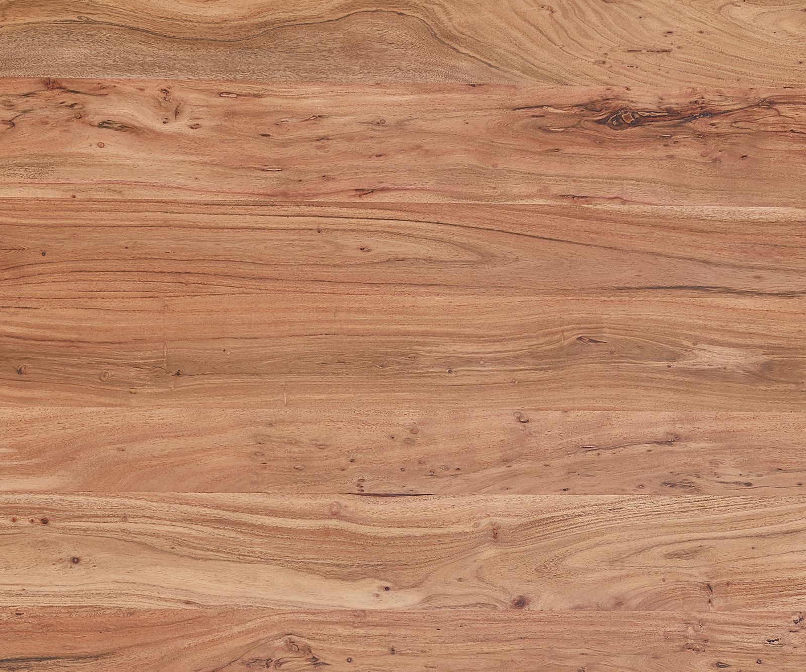 Bücherregal Live-Edge 240x120 cm Akazie Natur Massivholz 2