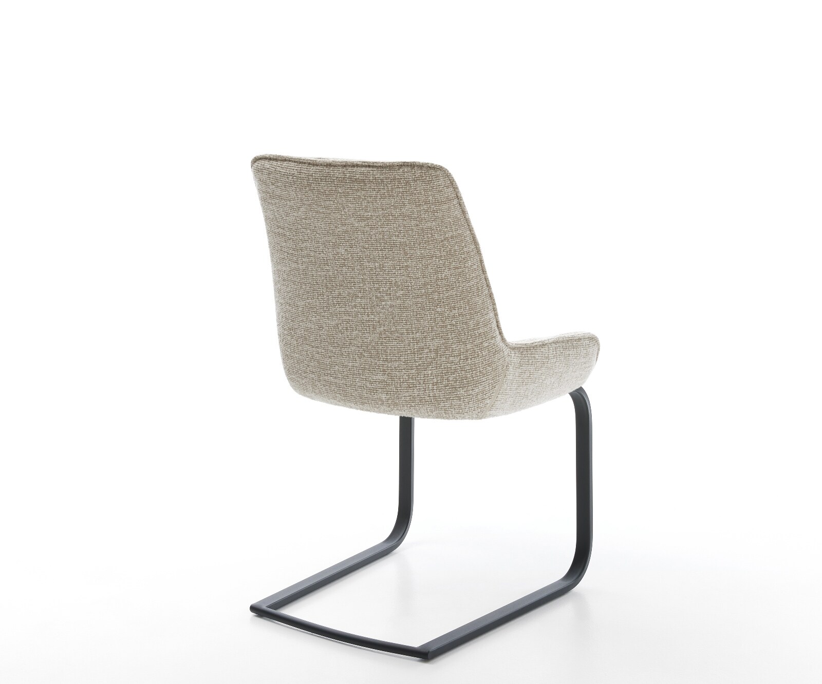 Freischwinger Taimi-Flex Webstoff Soft Beige Freischwinger flach Schwarz 5