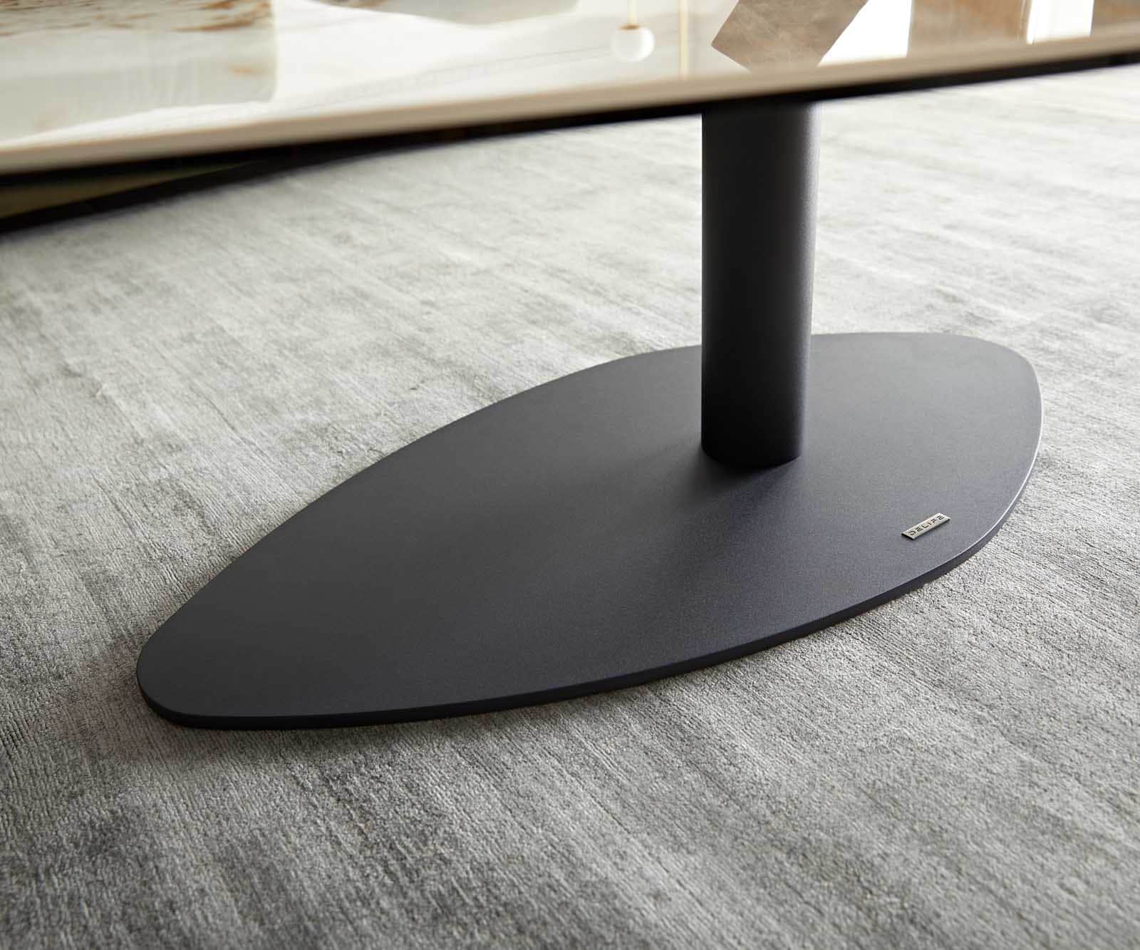 Couchtisch Vibana 140x80 cm Keramik Minas Melange Weiß-Beige Gestell Metall Schwarz 5 Couchtisch Vibana 140x80 cm Keramik Minas Melange Weiß-Beige Gestell Metall Schwarz 5