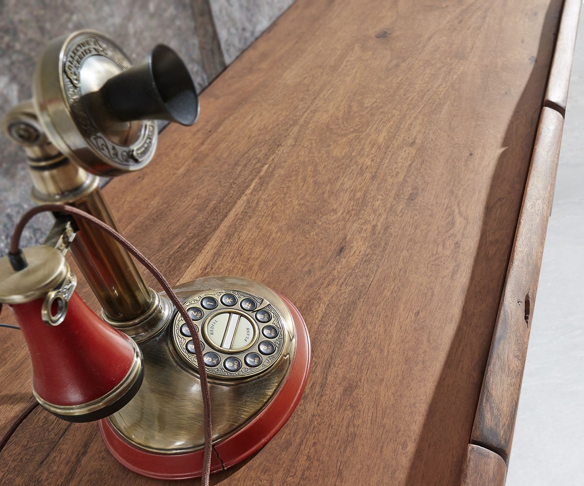 Sideboard Live-Edge 172 cm Akazie Braun 4 Türen 4 Schübe 3 Sideboard Live-Edge 172 cm Akazie Braun 4 Türen 4 Schübe 3