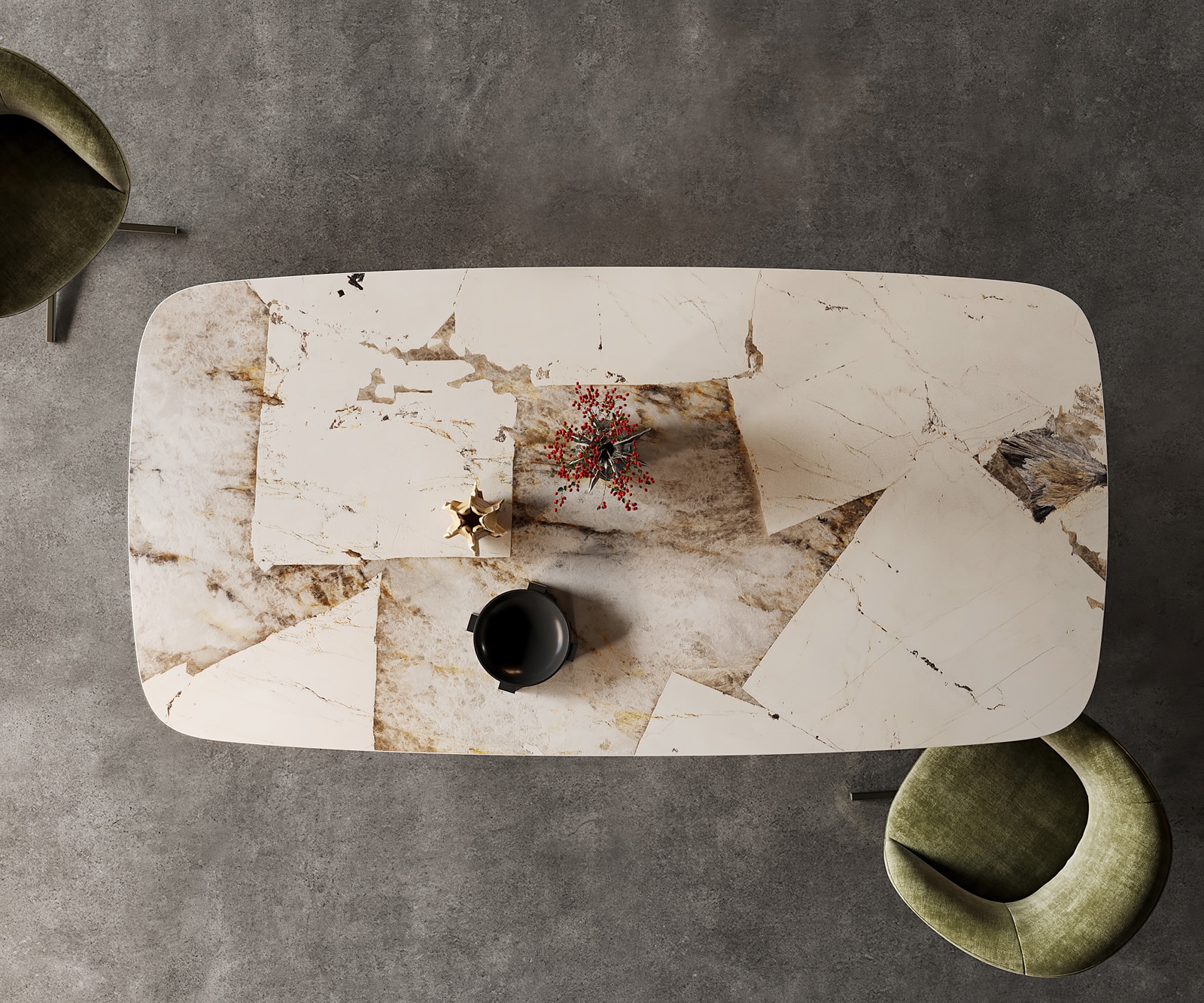 Esstisch Edge Boot 240x120 Keramik Iris FMG Patagonia Lappato Zenthara Kantig Metall Effektfinish Titan 1 Esstisch Edge Boot 240x120 Keramik Iris FMG Patagonia Lappato Zenthara Kantig Metall Effektfinish Titan 1