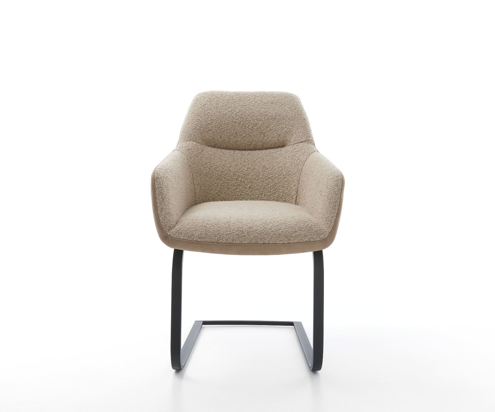 Cantilever Pejo-Flex tissu mixte couleur boue pied cantilever plat noir ressorts ensachés 1 Cantilever Pejo-Flex tissu mixte couleur boue pied cantilever plat noir ressorts ensachés 1