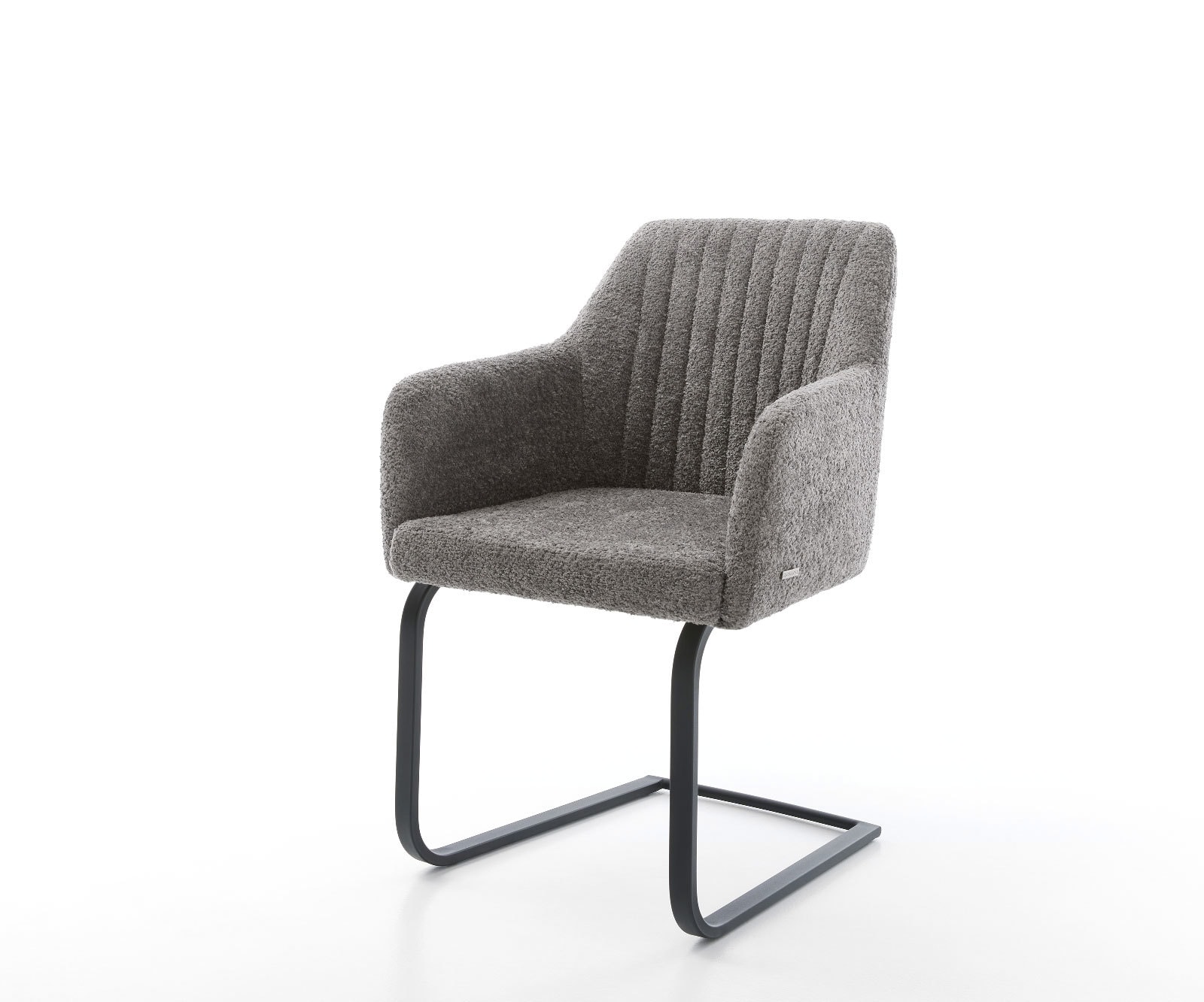 Freischwinger Greg-Flex Bouclé Grau Freischwinger flach Schwarz Taschenfederkern Freischwinger Greg-Flex Bouclé Grau Freischwinger flach Schwarz Taschenfederkern