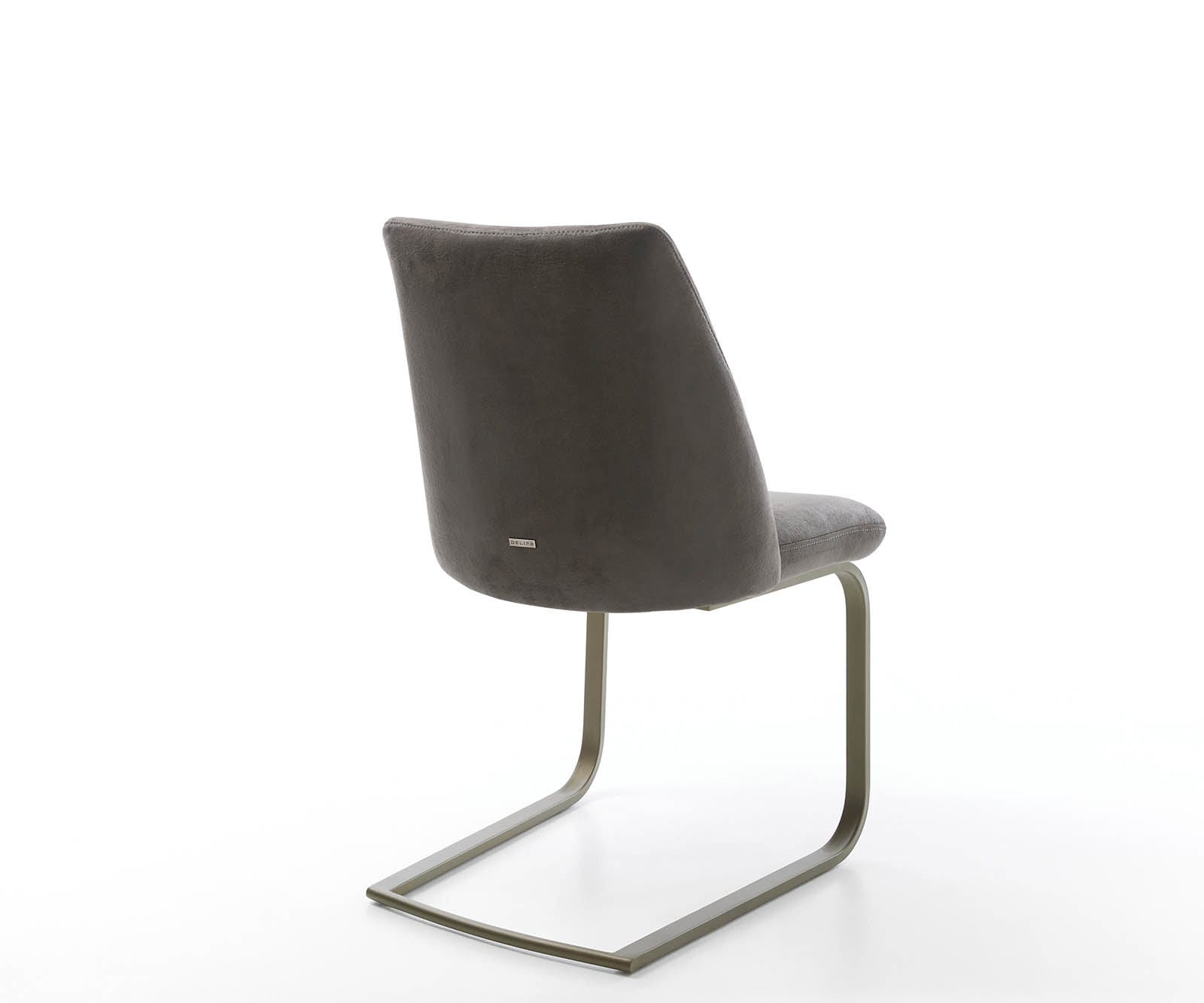 Freischwinger Elso-Flex Mikrofaser Anthrazit Vintage Freischwinger flach Effektfinish Titan Taschenfederkern 4 Freischwinger Elso-Flex Mikrofaser Anthrazit Vintage Freischwinger flach Effektfinish Titan Taschenfederkern 4