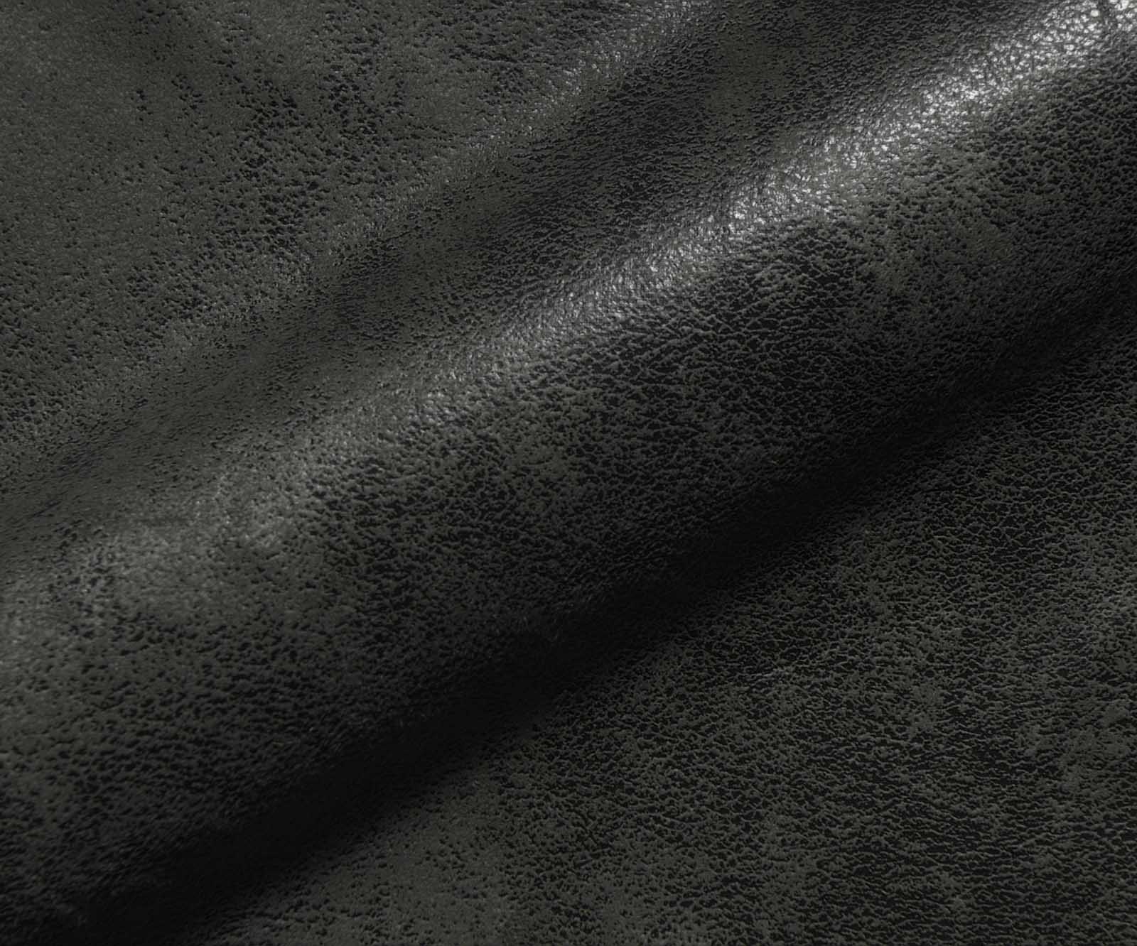 Lit à sommier tapissier Dream-Fine Microfibre anthracite vintage 200x200 cm avec matelas à ressorts ensachés et surmatelas en mousse viscoélastique 2