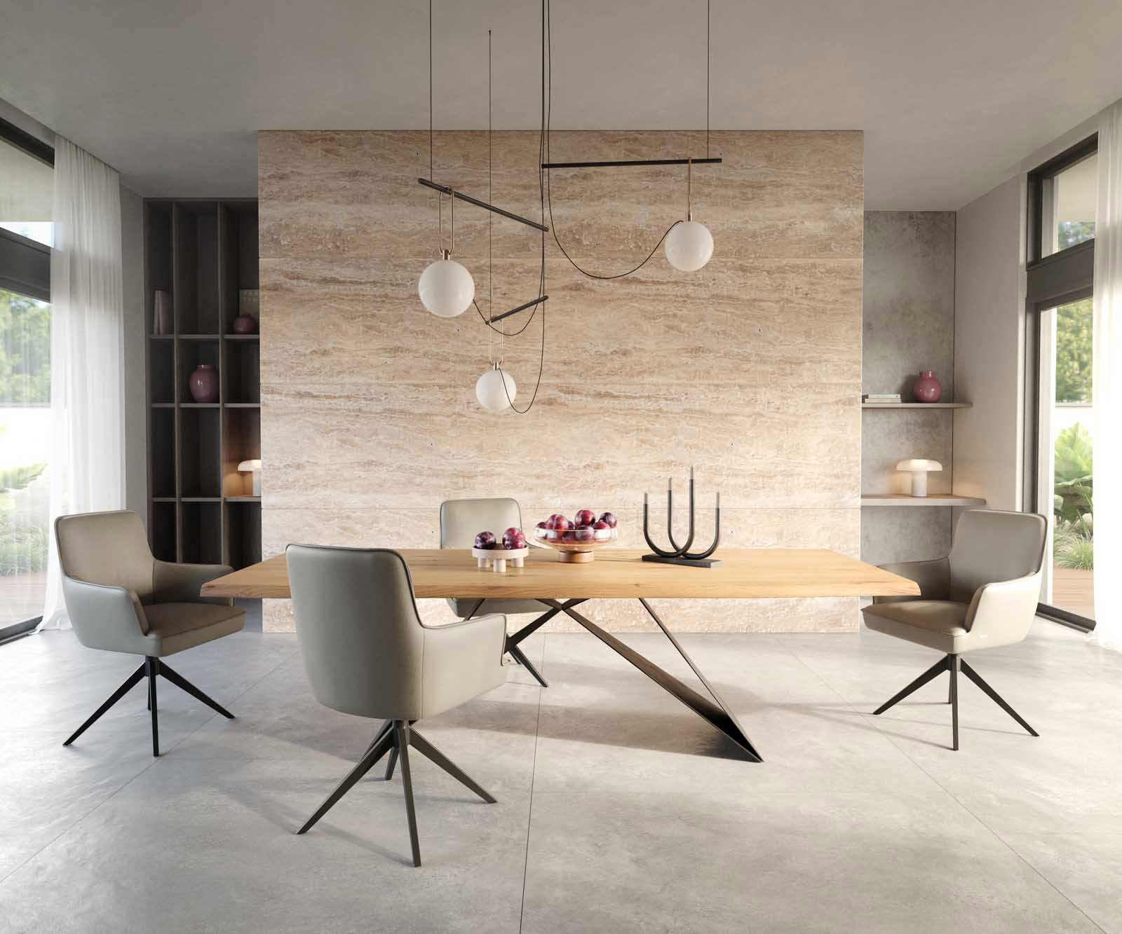 Drehstuhl Heira-Flex mit Armlehnen Echt-Leder Schlamm Kreuzgestell breit Schwarz 360° drehbar Taschenfederkern 5 Drehstuhl Heira-Flex mit Armlehnen Echt-Leder Schlamm Kreuzgestell breit Schwarz 360° drehbar Taschenfederkern 5