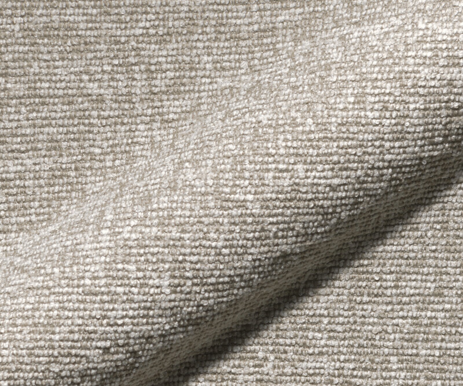 Drehstuhl Nube-Flex Webstoff Soft Beige Fußkreuz Weiß 360° drehbar Wippfunktion Taschenfederkern 2