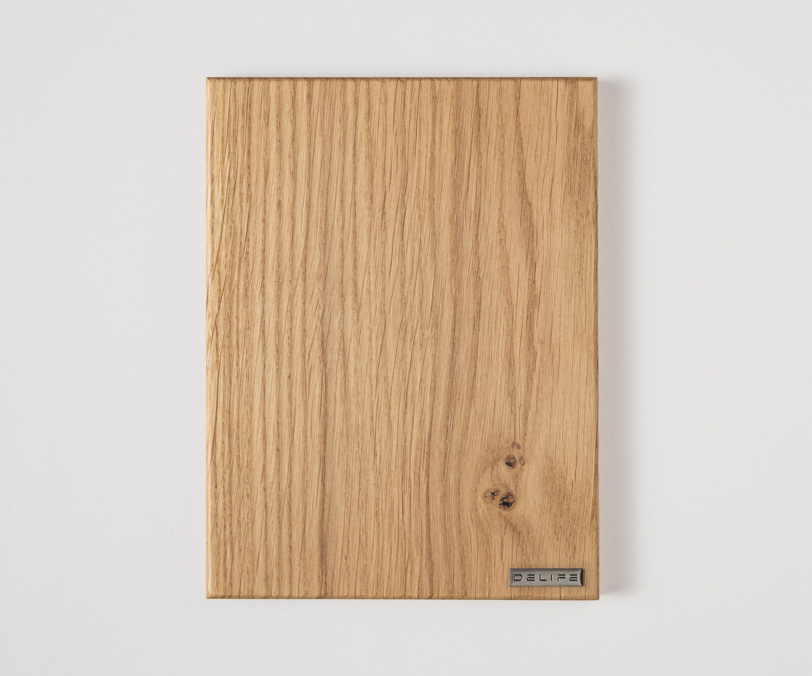 Échantillon de bois chêne naturel verni 1