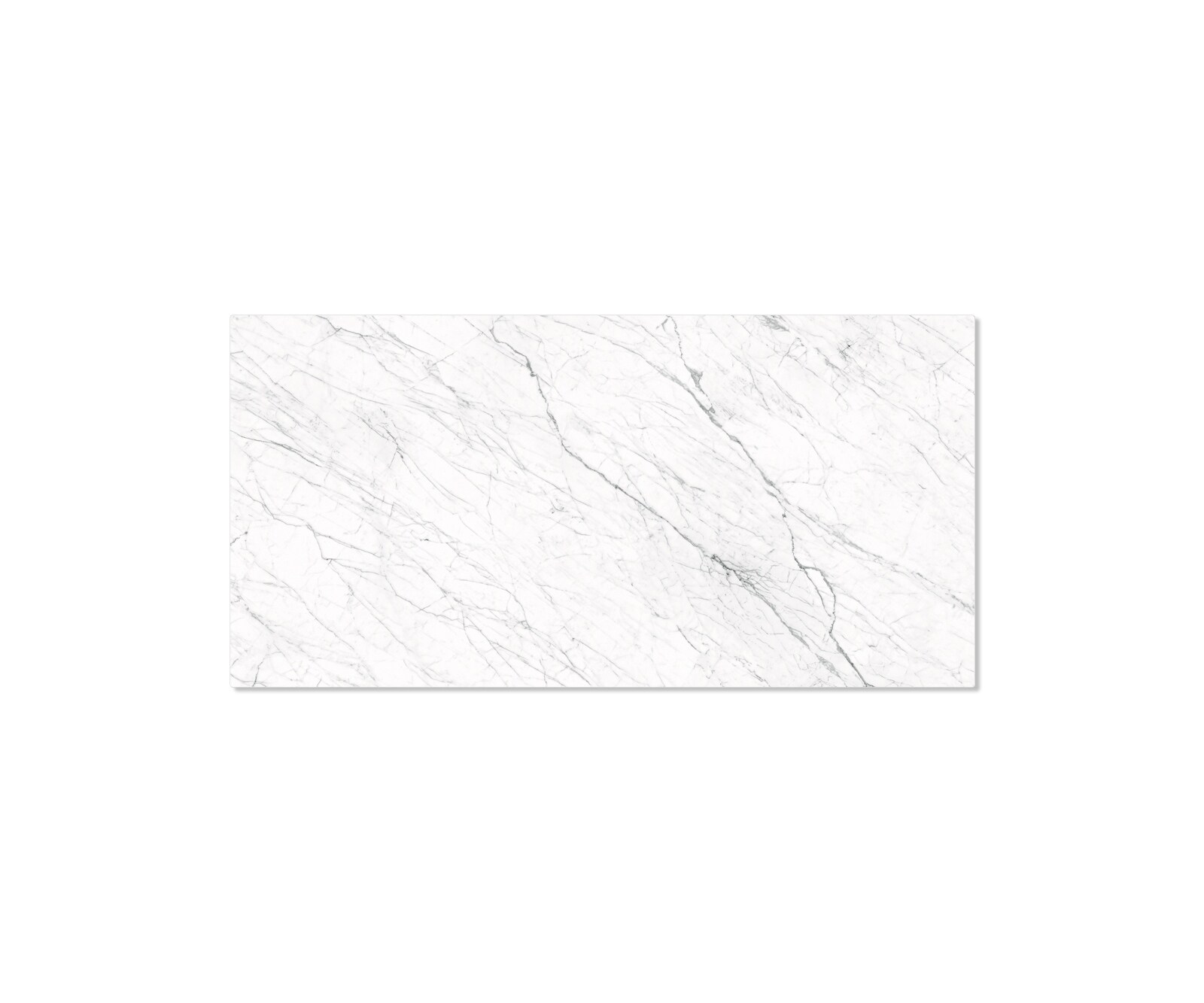 Esstisch Edge 200x100cm Keramik Laminam®Statuarietto Weiß Kreuzgestell Rechteck Edelstahl 4