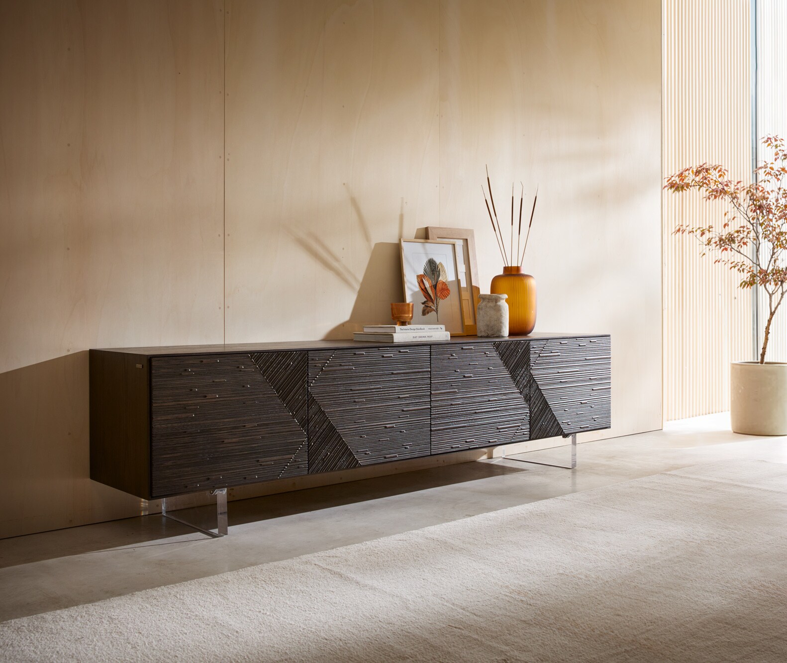 Meuble- TV Tereos effet 3D