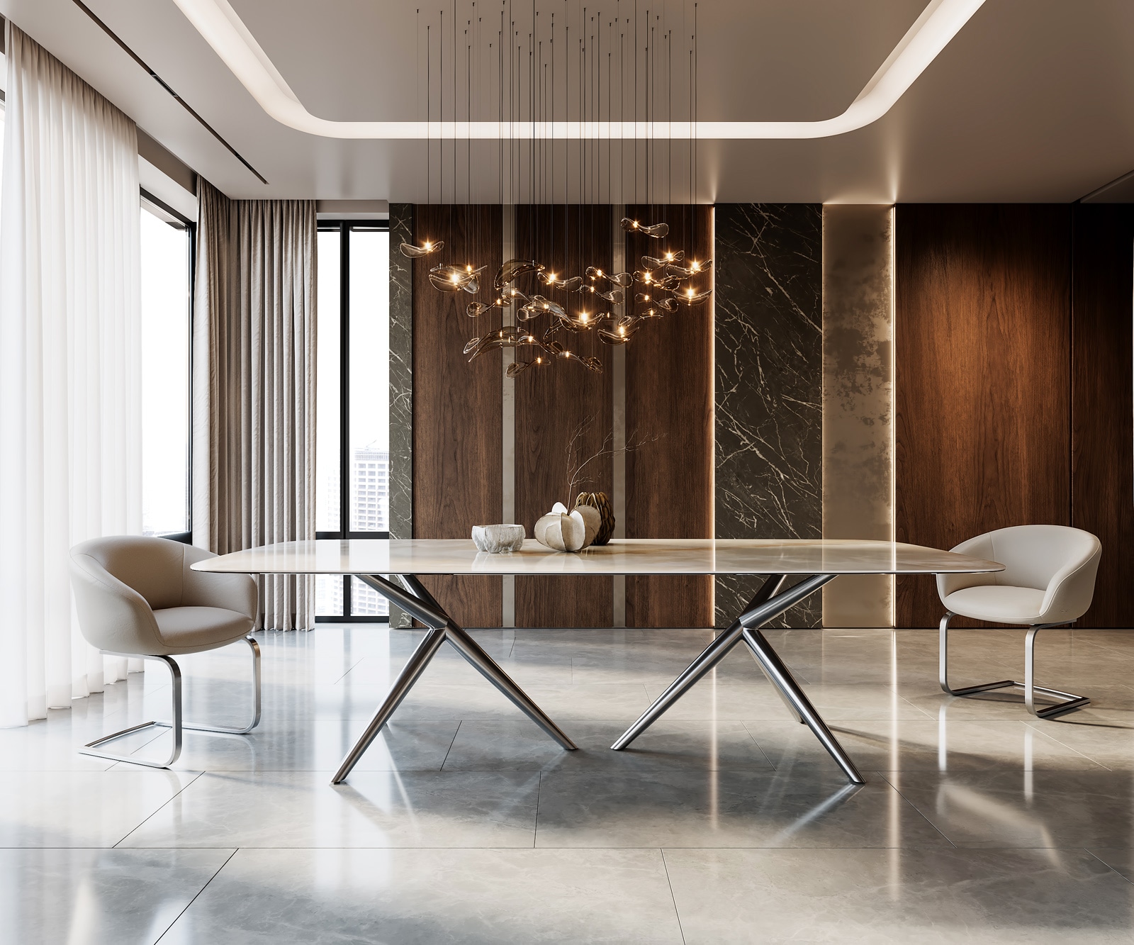 Tischgestell Estelar rund Edelstahl (2er-Set) 3 Tischgestell Estelar rund Edelstahl (2er-Set) 3