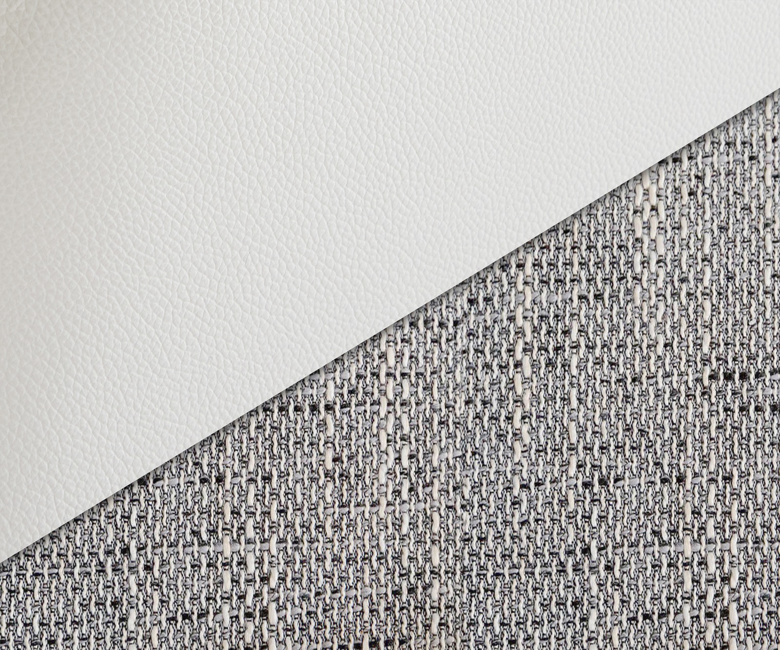 Wohnlandschaft Clovis Weiss Hellgrau Modulsofa Hocker  2 Wohnlandschaft Clovis Weiss Hellgrau Modulsofa Hocker  2