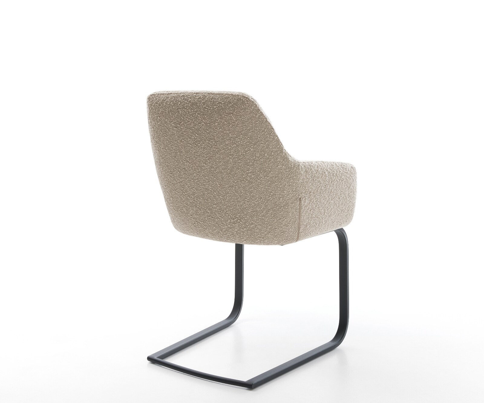 Cantilever Pejo-Flex bouclé boue pied cantilever plat noir ressorts ensachés 4