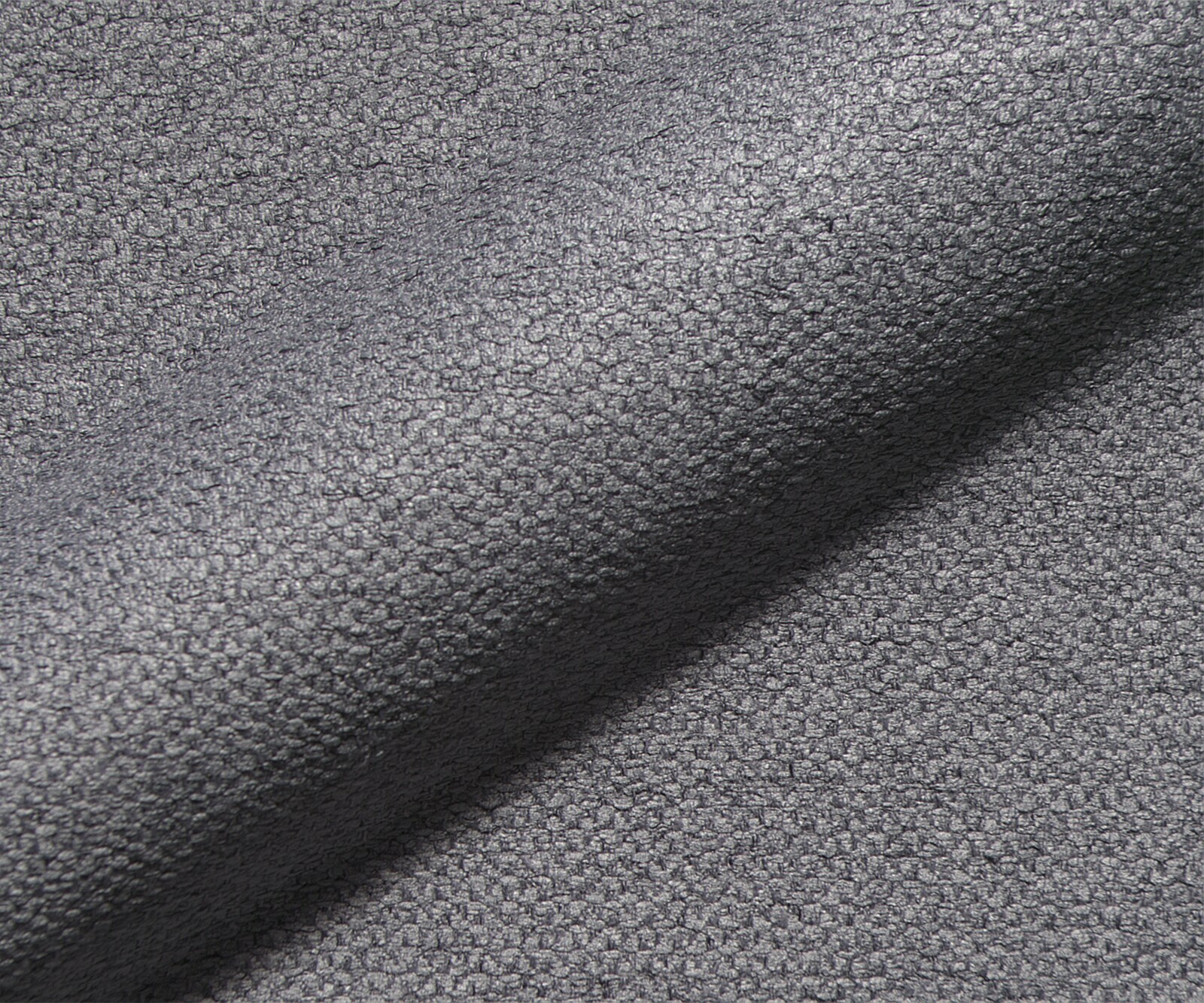 Chaise-de-salle-à-manger Zelia-Flex avec accoudoirs tissu texturé gris clair 4 pieds coniques acier inoxydable brossé ressorts ensachés 2