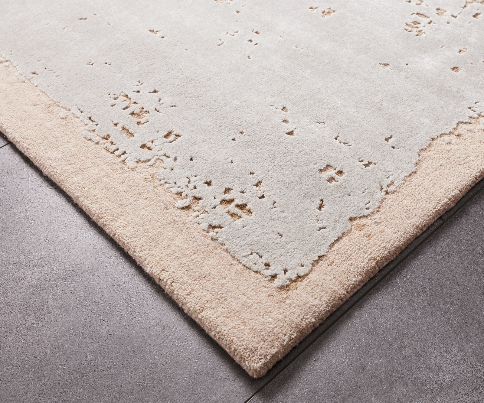 Teppich Handgeknüpft Urban Pause 240x310 cm Steingrau by Jaipur Rugs 1 Teppich Handgeknüpft Urban Pause 240x310 cm Steingrau by Jaipur Rugs 1