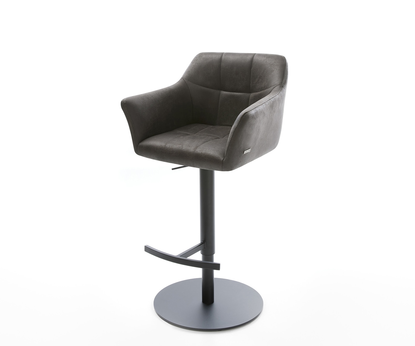 Barstuhl Yulo-Flex Vintage Anthrazit Drehfuß höhenverstellbar Metall Barstuhl Yulo-Flex Vintage Anthrazit Drehfuß höhenverstellbar Metall