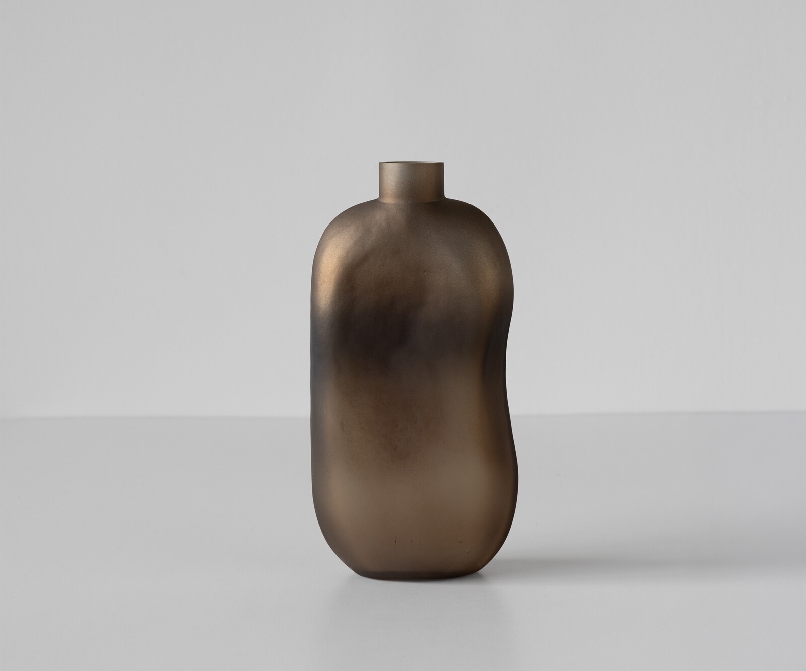 Vase Mireva B17 x T9 x H33 cm Glas Aurum Mundgeblasen 1