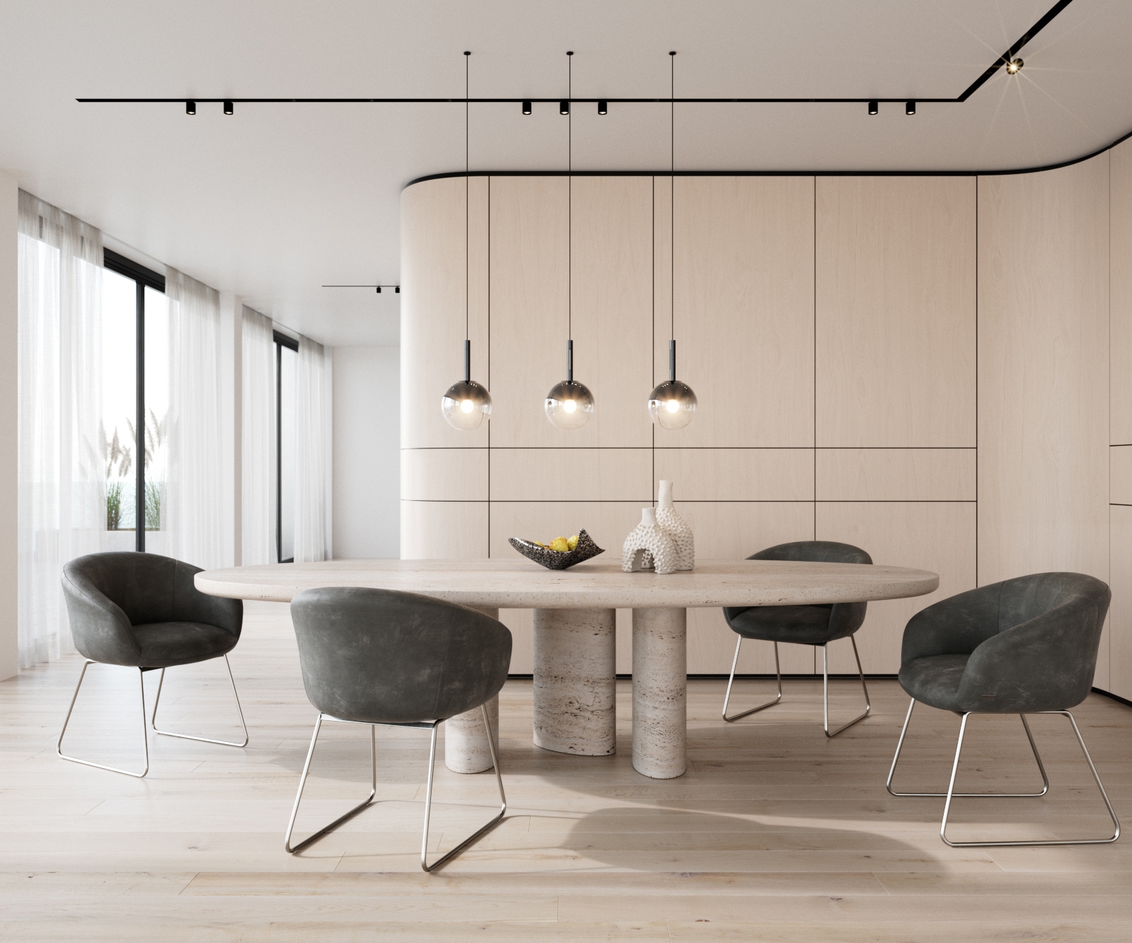 Esszimmerstuhl Vinka-Flex mit Armlehnen Mikrofaser Anthrazit Vintage Kufengestell Edelstahl Taschenfederkern 3 Esszimmerstuhl Vinka-Flex mit Armlehnen Mikrofaser Anthrazit Vintage Kufengestell Edelstahl Taschenfederkern 3