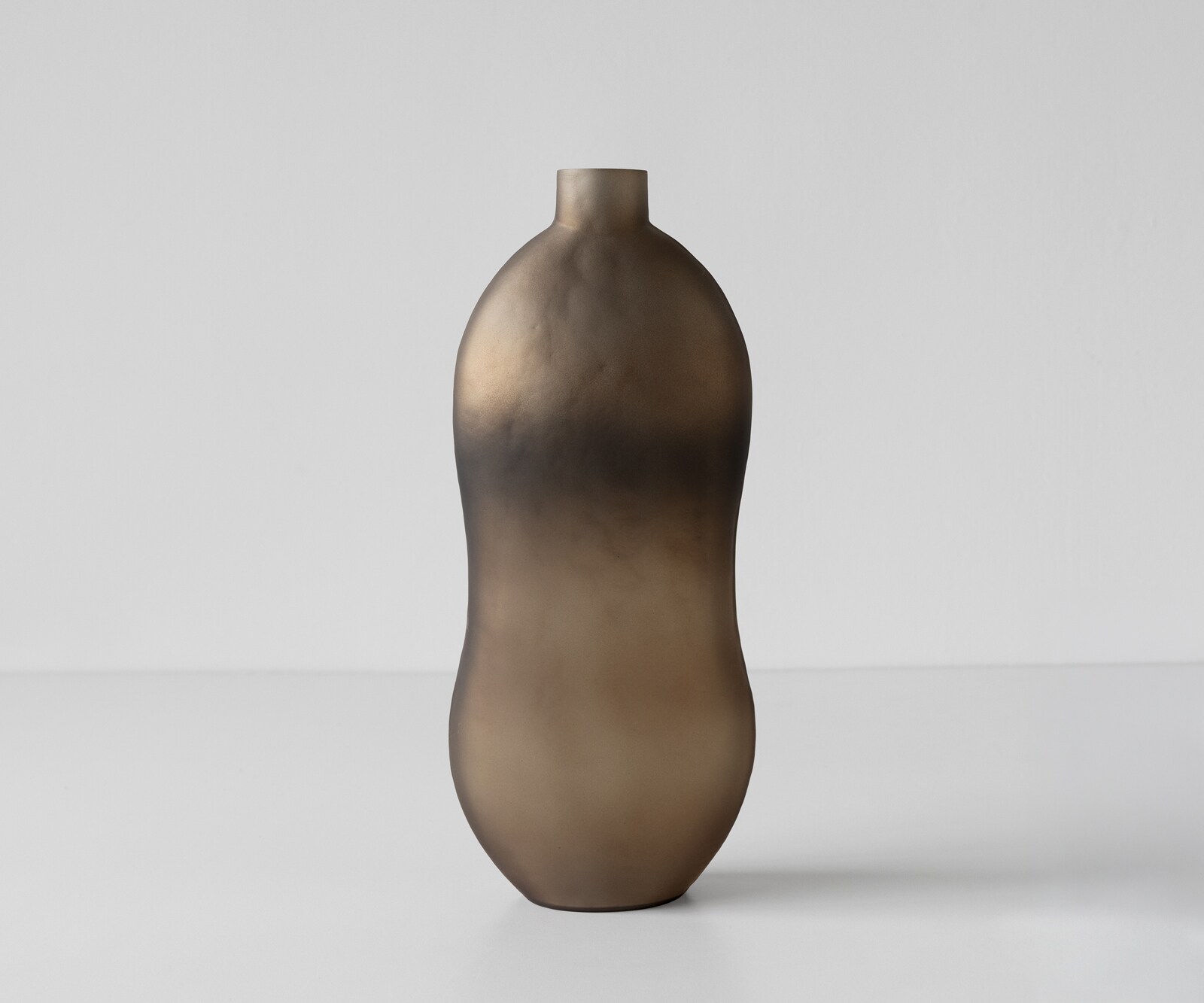 Vase Mireva B18 x T11 x H41 cm Glas Aurum Mundgeblasen 1