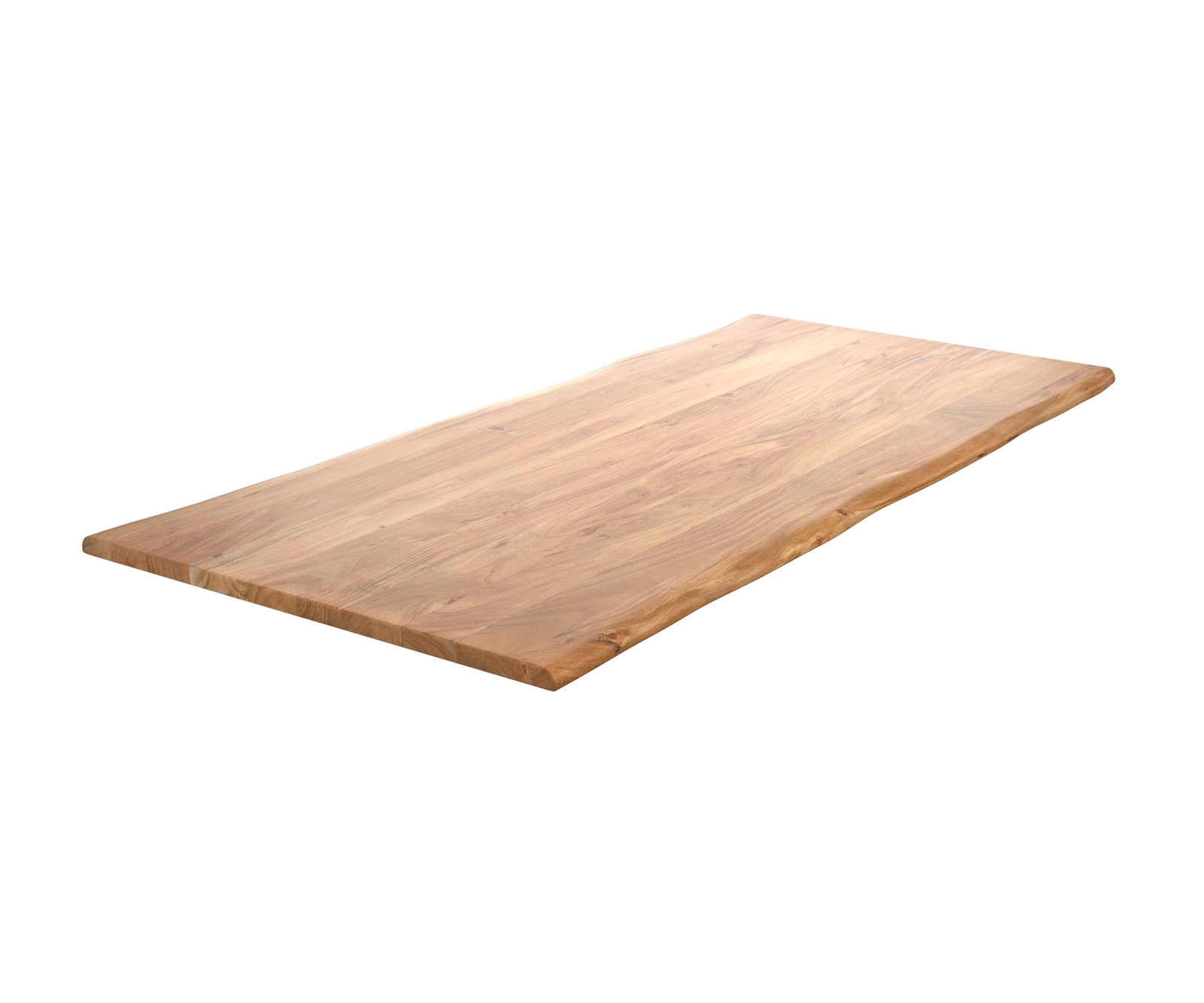 Esstischplatte Edge 200x100cm Akazie Natur Live-Edge
