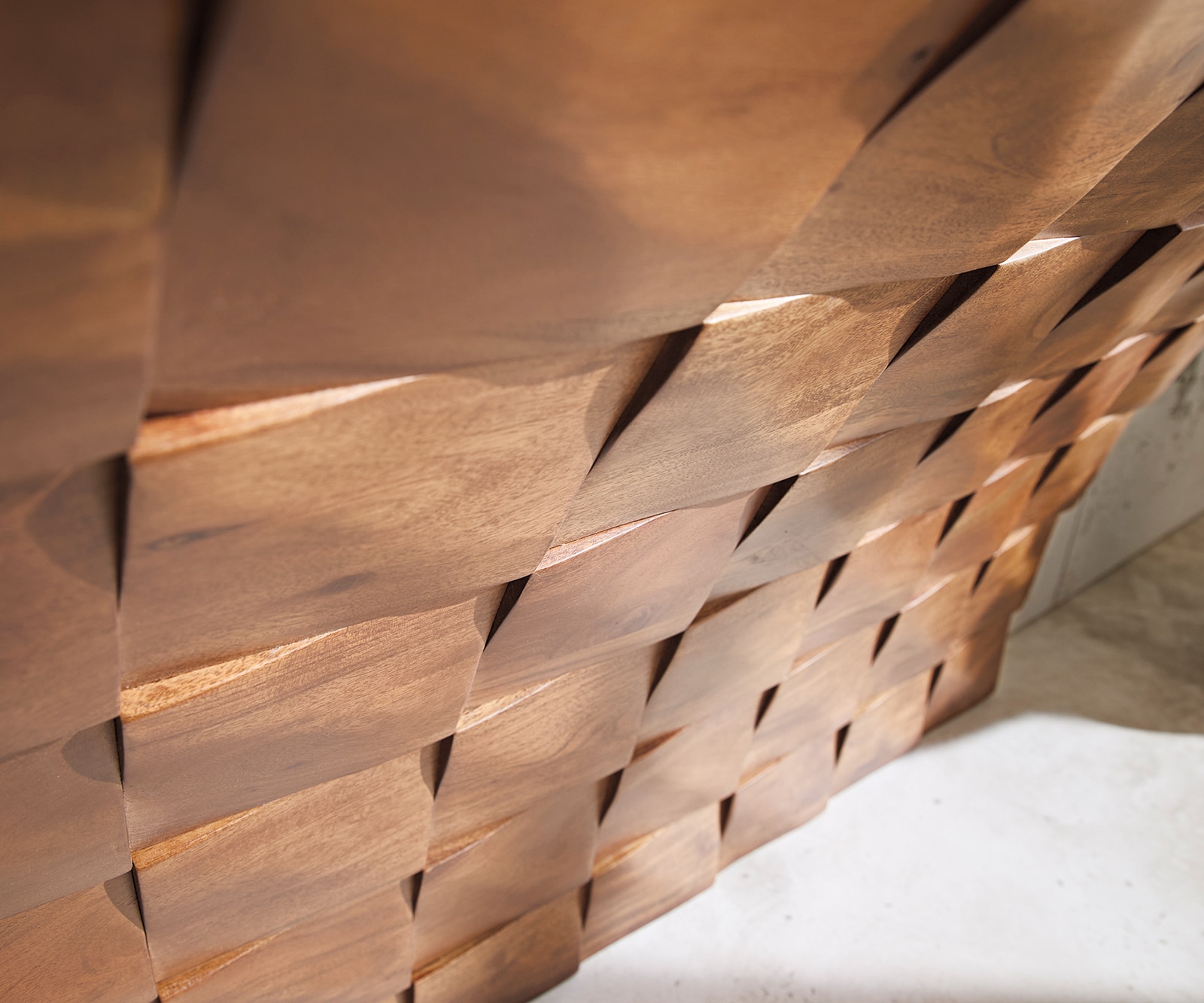 Konsole Eremos 120x35 cm Akazie Natur 6