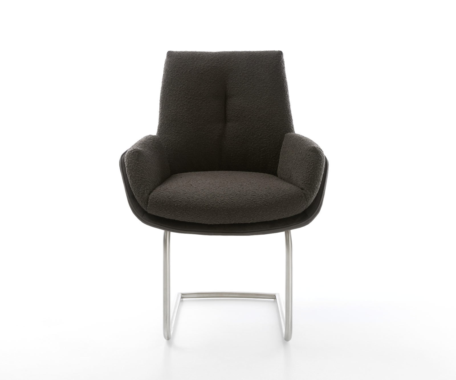 Freischwinger Clea-Flex Materialmix Schwarz Freischwinger rund Edelstahl 1 Freischwinger Clea-Flex Materialmix Schwarz Freischwinger rund Edelstahl 1