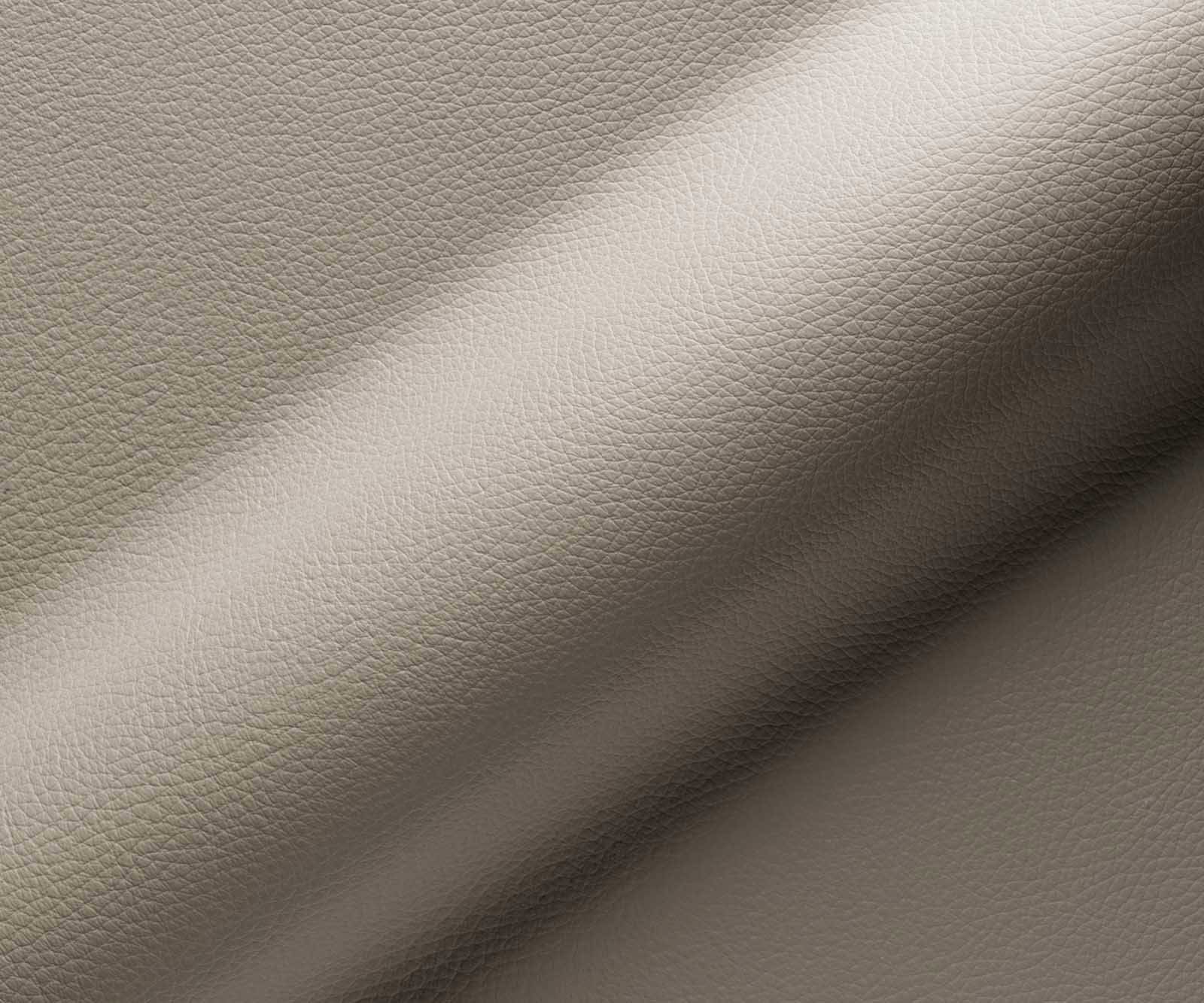 Chaise-pivotante Vinka-Flex avec accoudoirs cuir de vache couleur boue pied croisé large noir pivotement sur 360° ressorts ensachés 2
