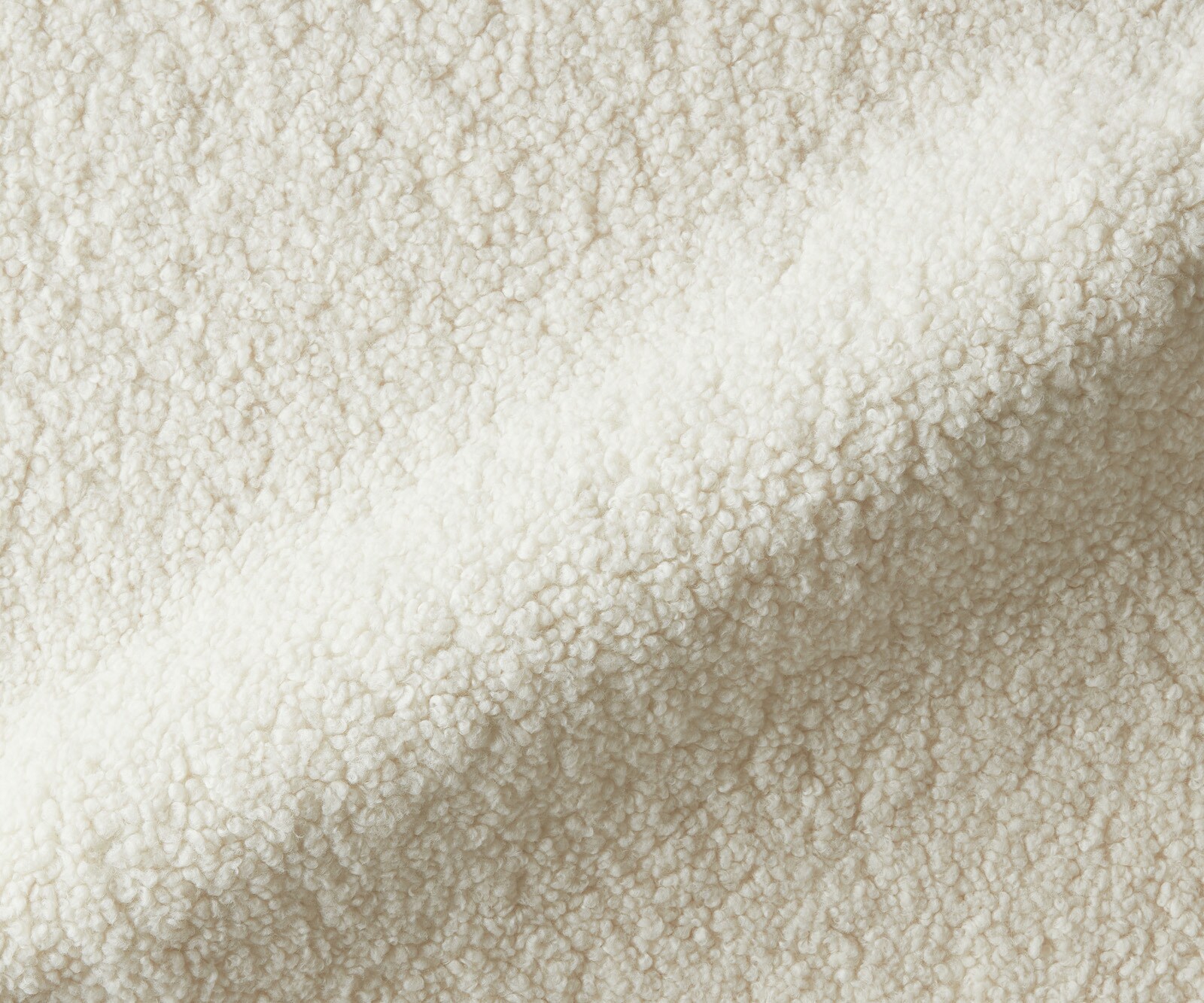 Freischwinger Abelia-Flex mit Armlehnen Teddystoff Beige Freischwinger flach Weiß 3