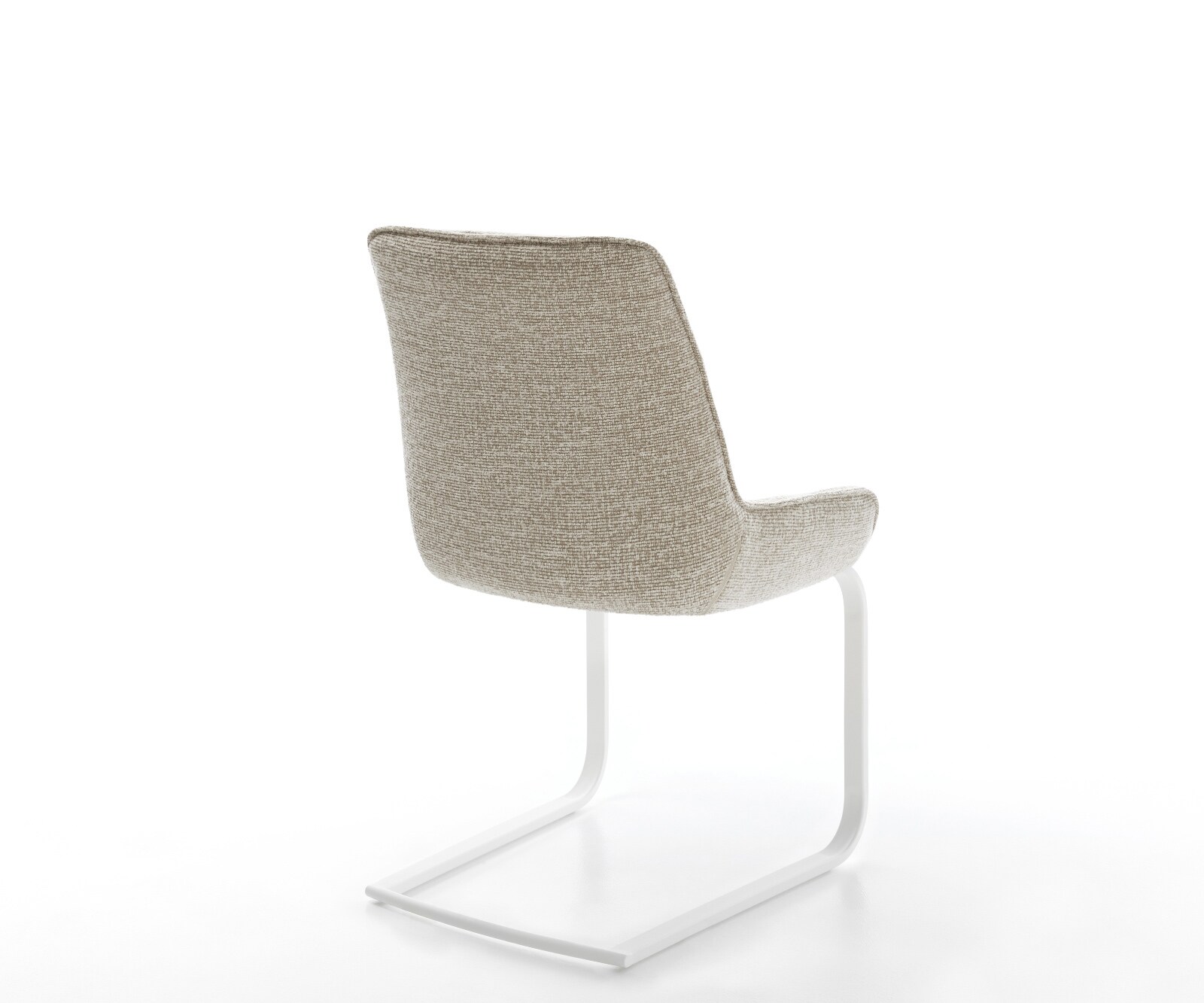 Freischwinger Taimi-Flex Webstoff Soft Beige Freischwinger flach Weiß 5