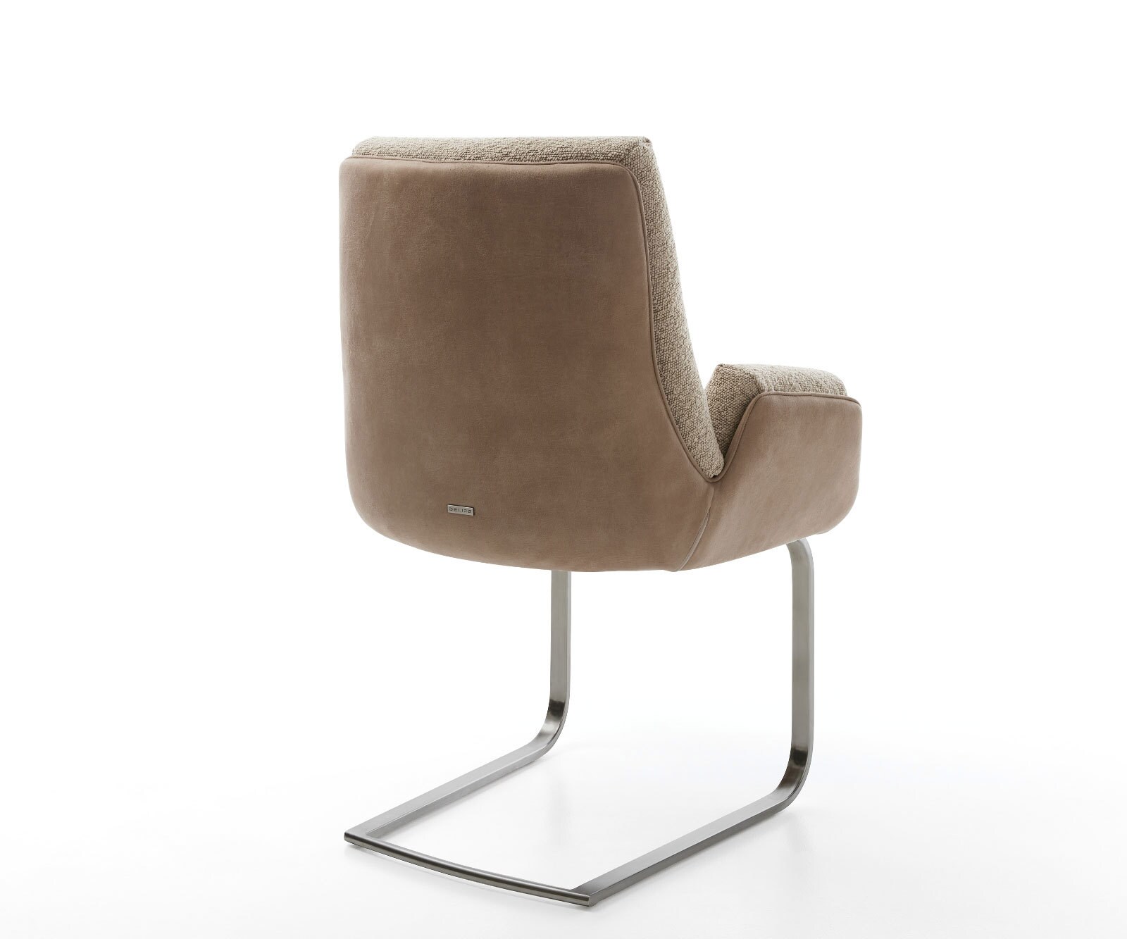 Freischwinger Clea-Flex Materialmix Schlamm Freischwinger flach Graphit 4