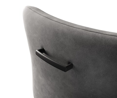 Barstuhlgriff Flex-Flach Metall Schwarz