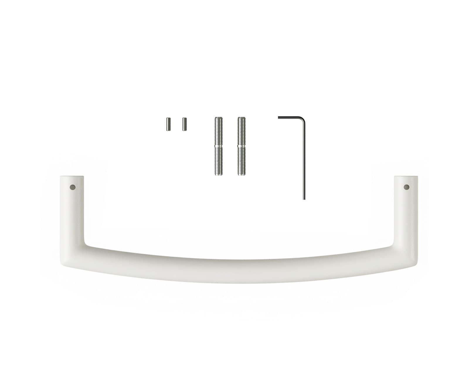 Poignée-de-chaise Flex-Flach métal blanc 1