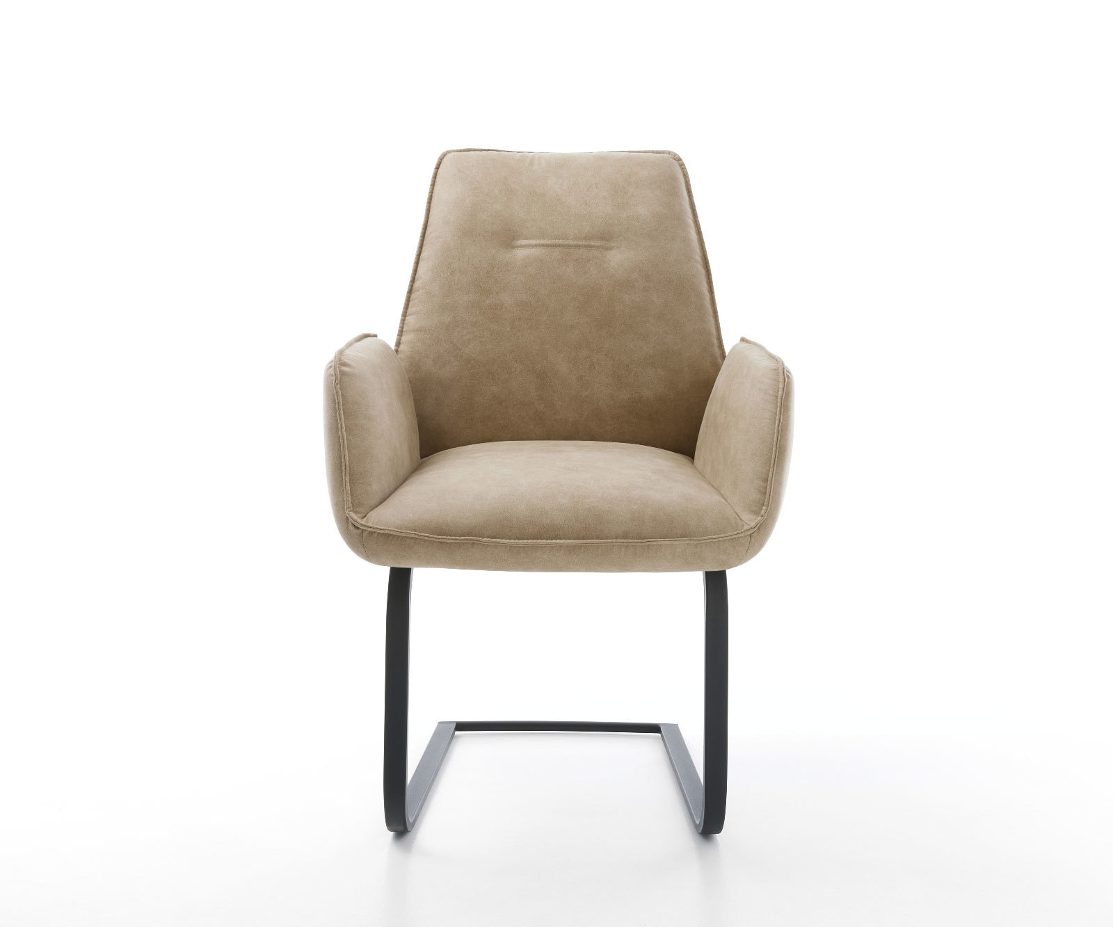 Freischwinger Zoa-Flex Mikrofaser Beige Vintage Freischwinger flach Schwarz Taschenfederkern 1 Freischwinger Zoa-Flex Mikrofaser Beige Vintage Freischwinger flach Schwarz Taschenfederkern 1